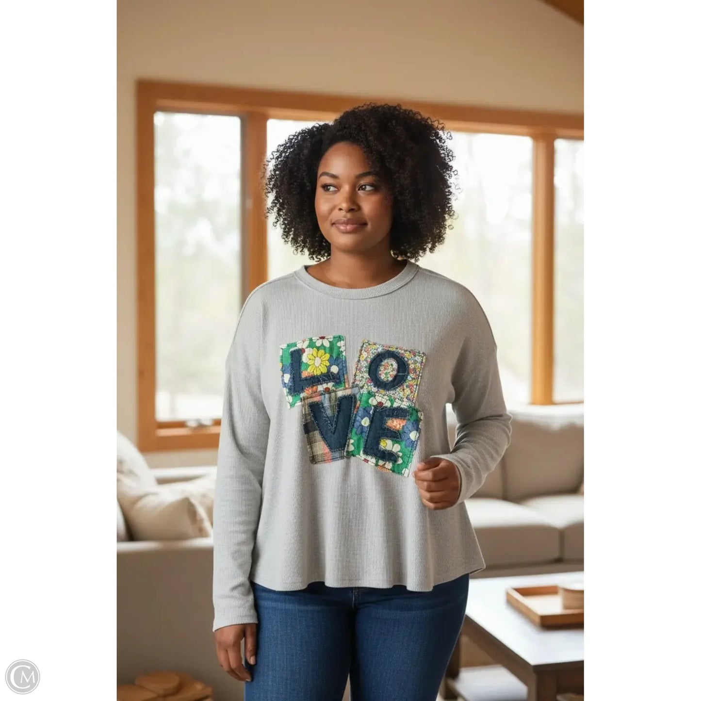 Top Long Sleeve By Easel In Purple, Size: L