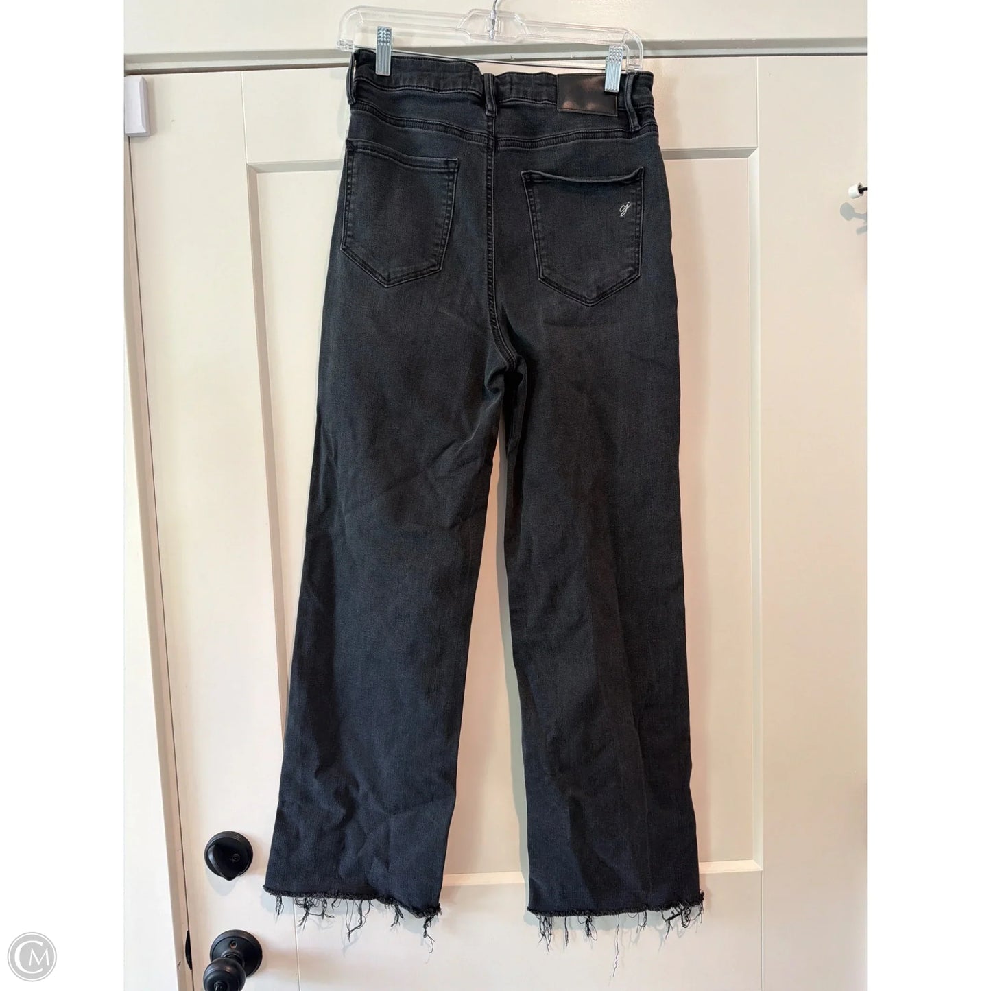 Jeans Wide Leg By Clothes Mentor In Black, Size: 8