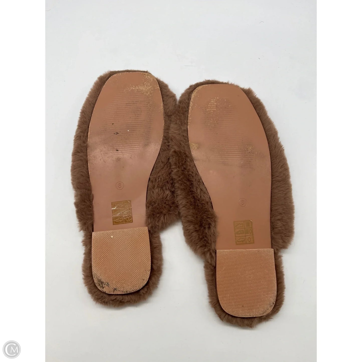 Shoes Flats By Clothes Mentor In Brown, Size: 8