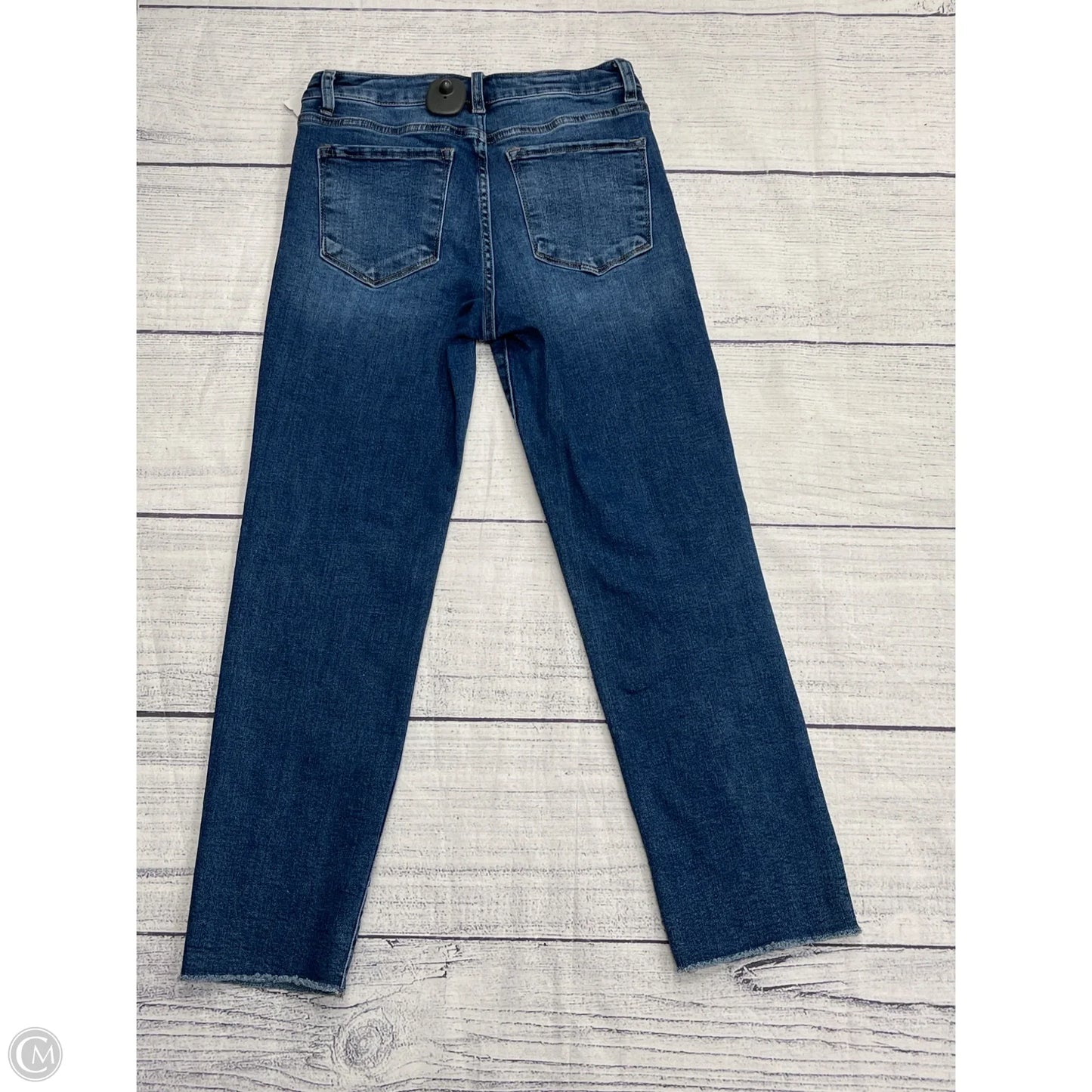 Jeans Straight By Vervet In Blue, Size: 8