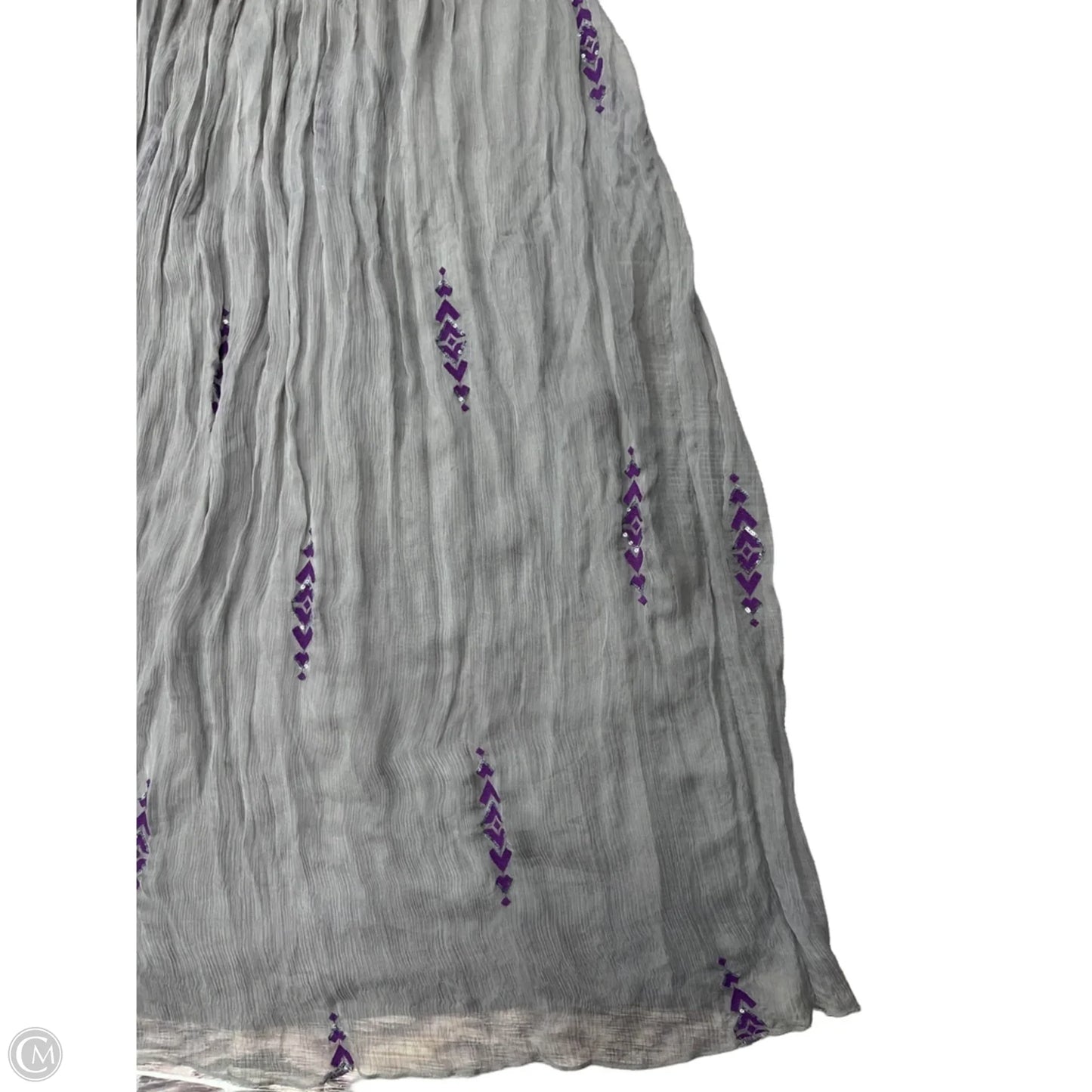 Dress Casual Maxi By Free People In Grey, Size: 2