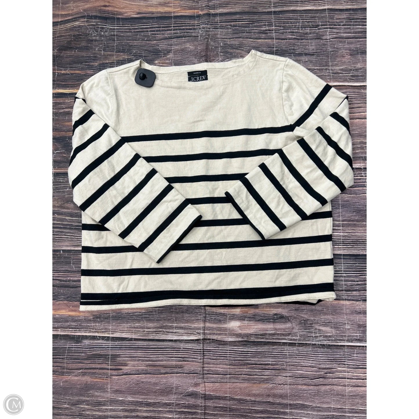 Top Long Sleeve By J. Crew In Tan, Size: 1x