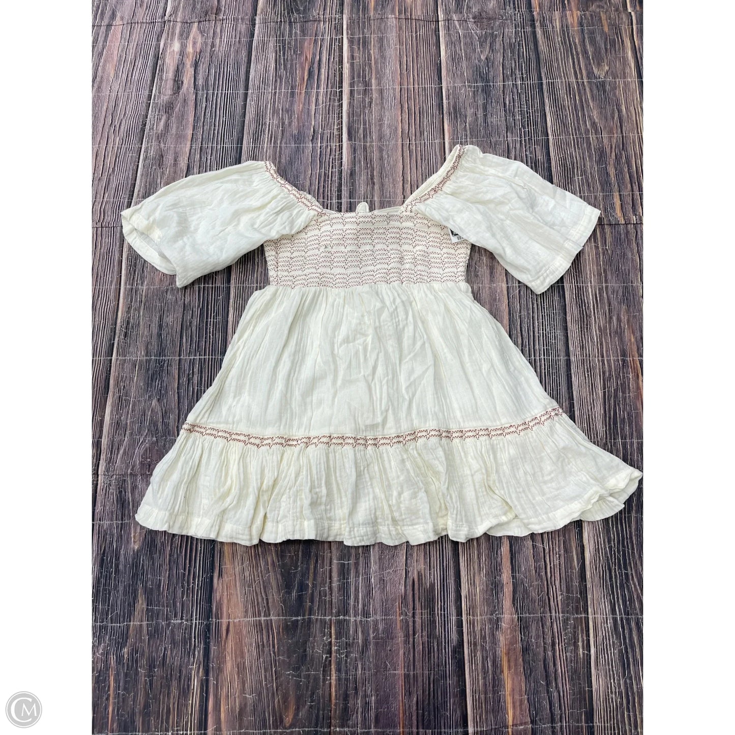 Dress Casual Short By Free People In Cream, Size: Xs