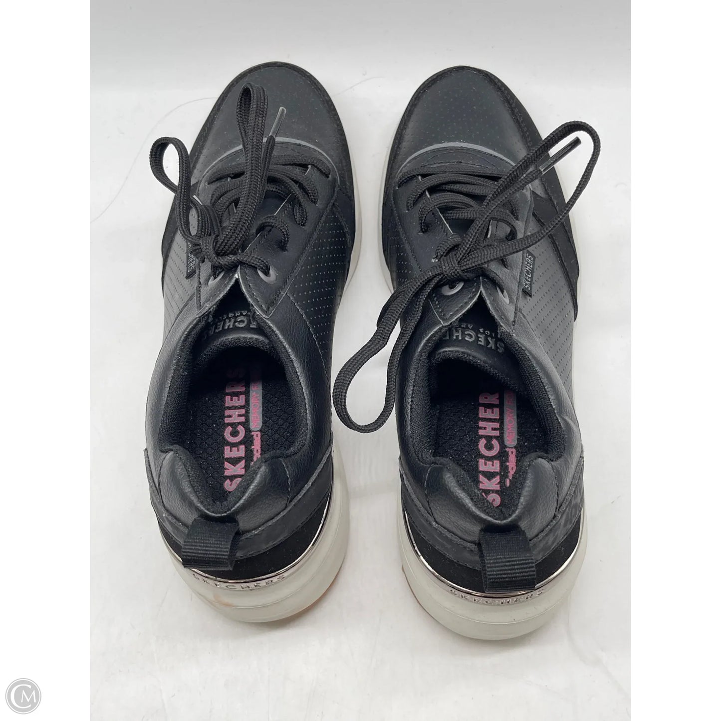 Shoes Sneakers By Skechers In Black, Size: 8