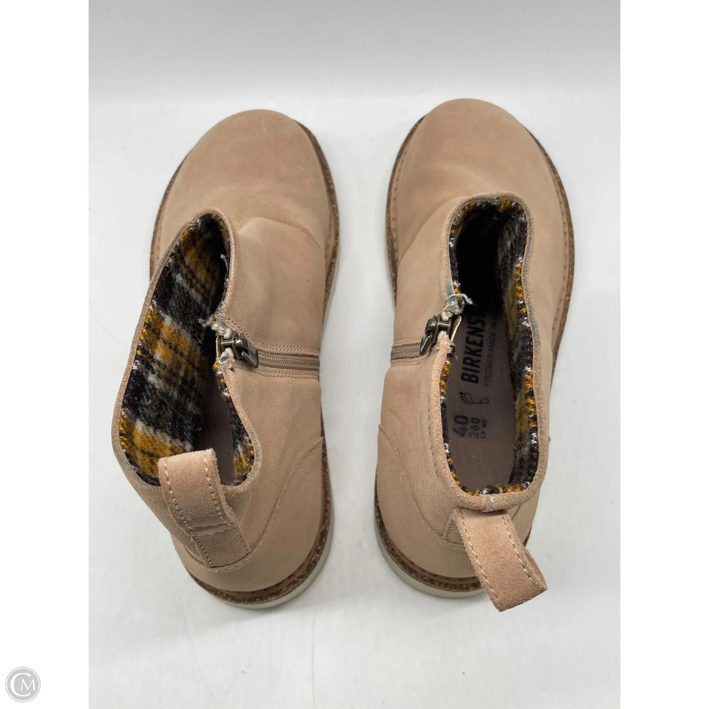 Boots Ankle Flats By Birkenstock In Tan, Size: 9