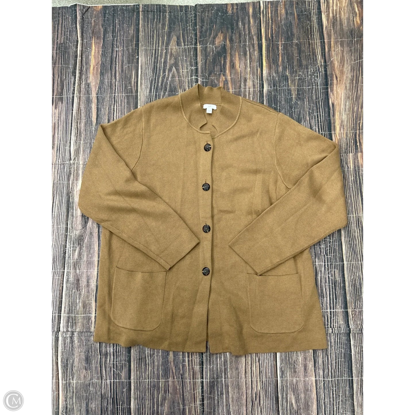 Cardigan By J. Jill In Brown, Size: Xl