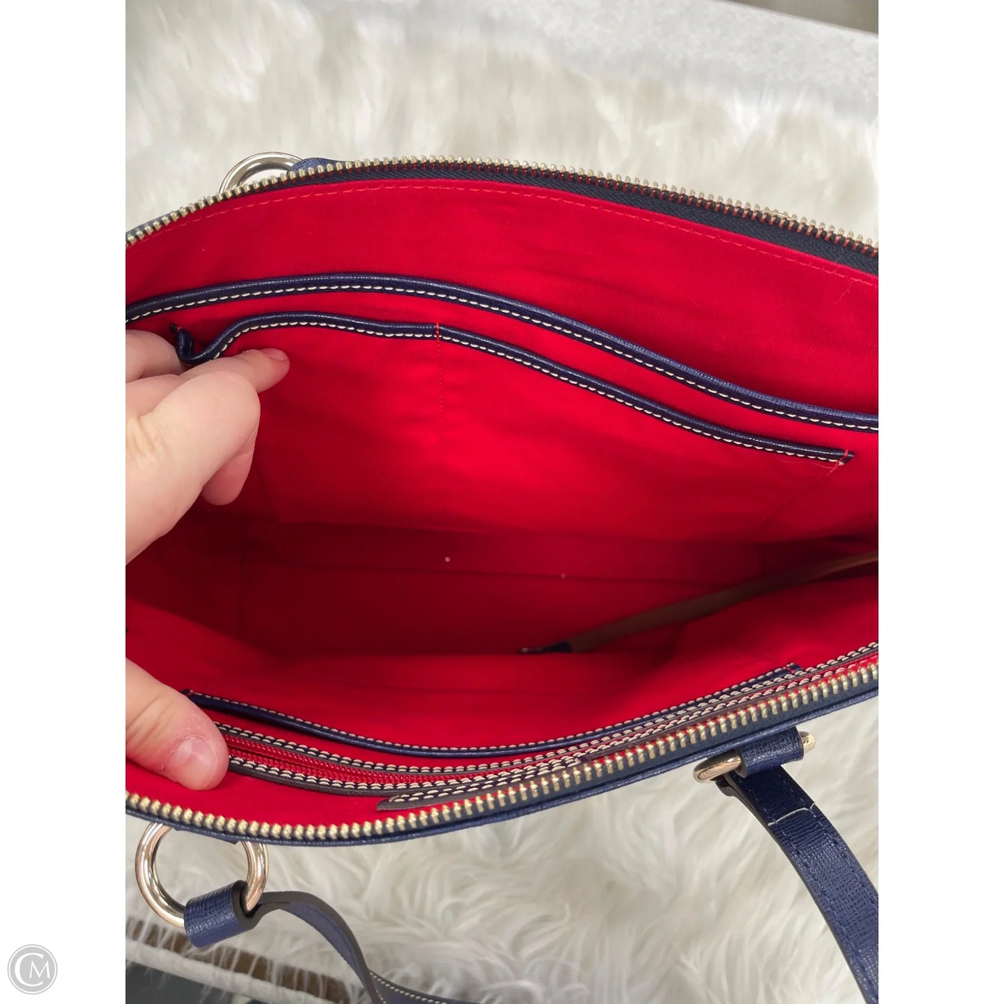 Tote Designer By Dooney And Bourke, Size: Large