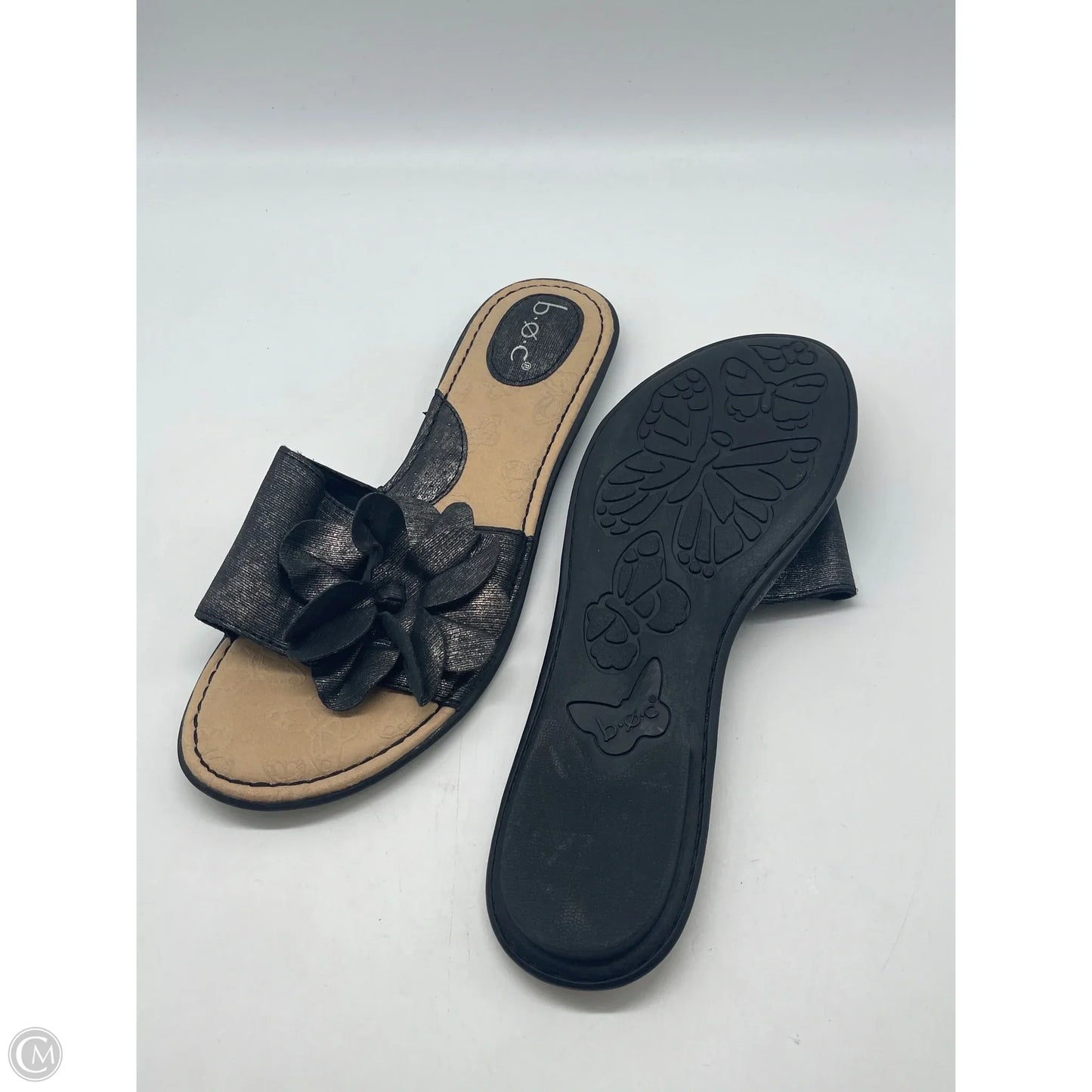 Sandals Flats By Boc In Black, Size: 10