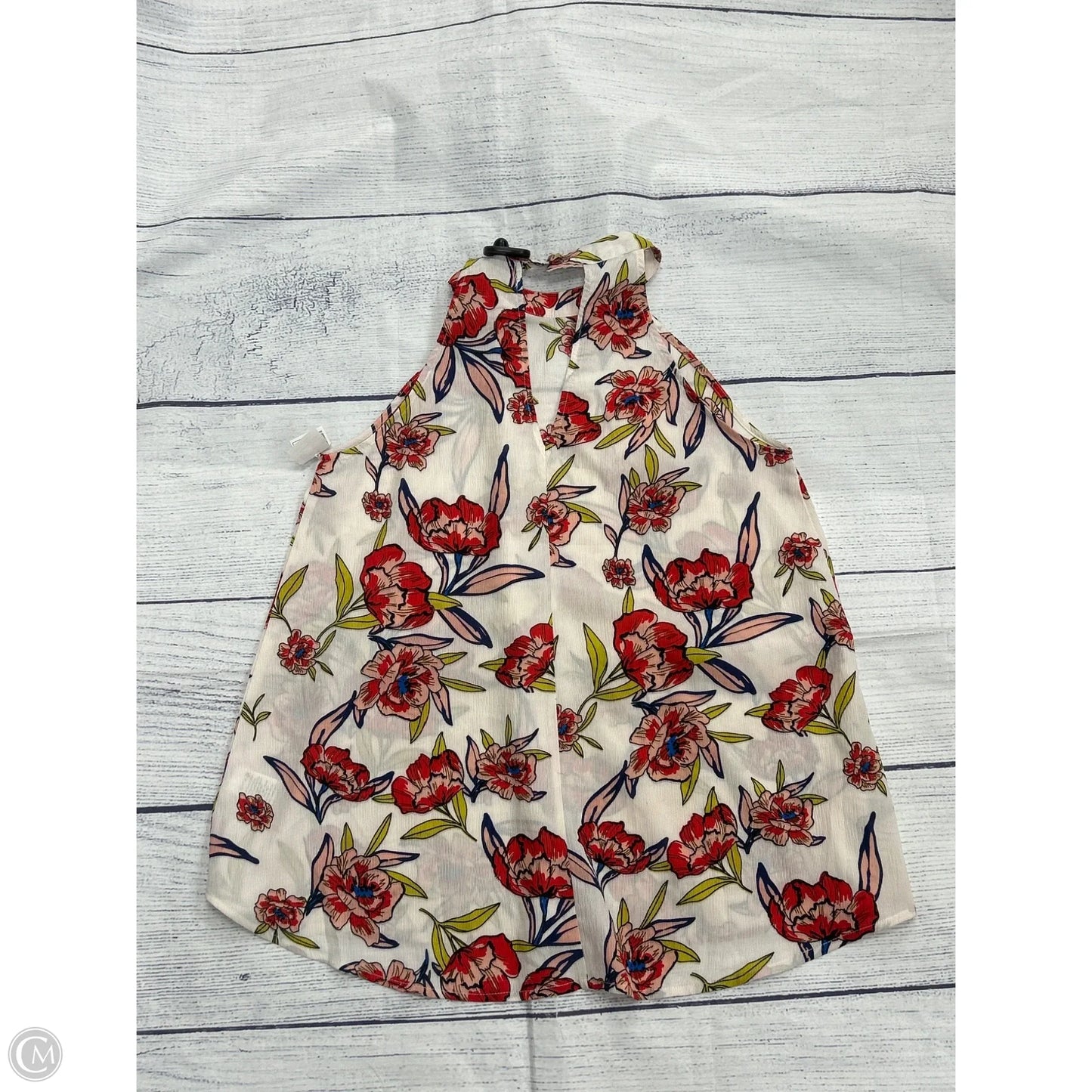 Tank Top By Staccato In Red, Size: M