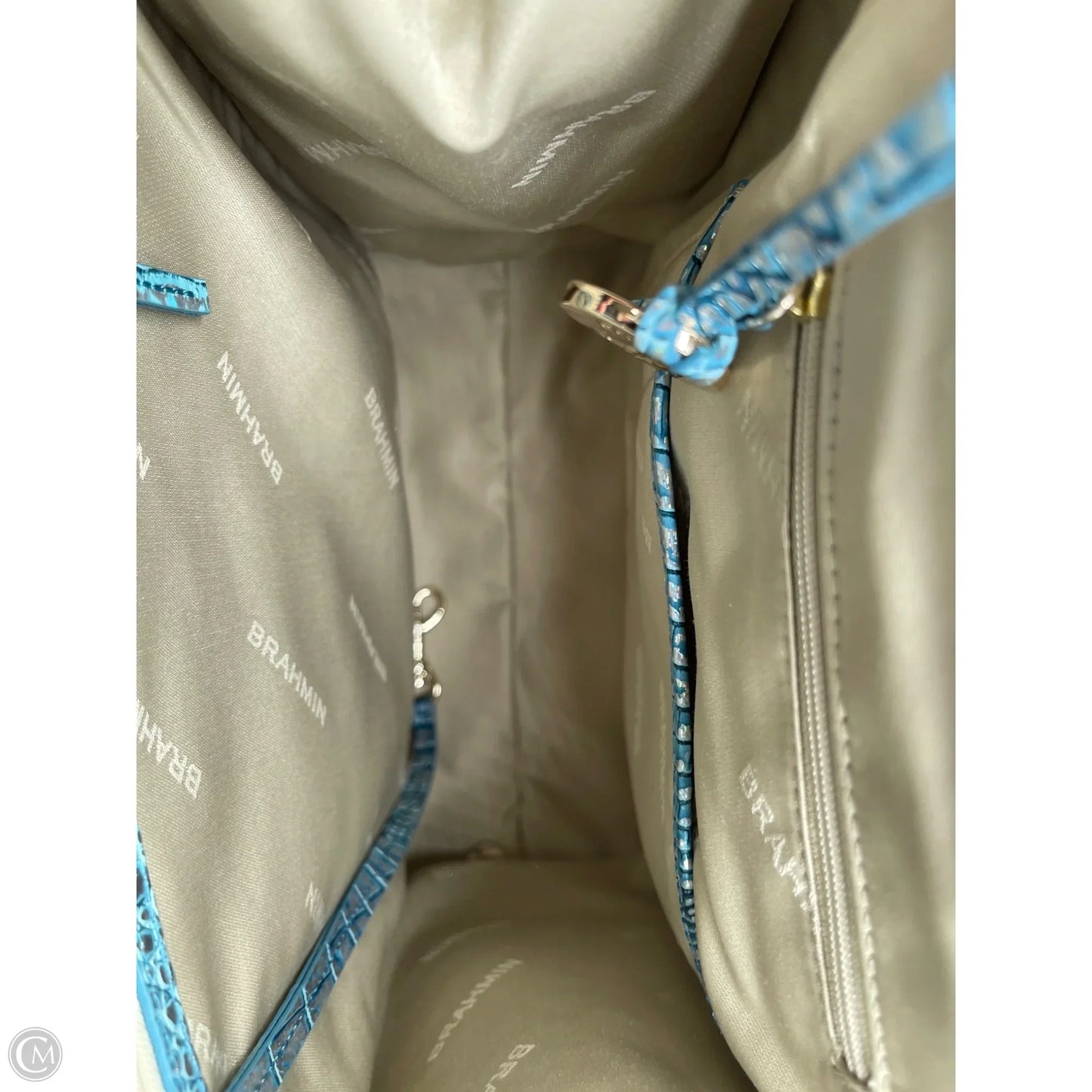 Handbag Designer By Brahmin, Size: Medium