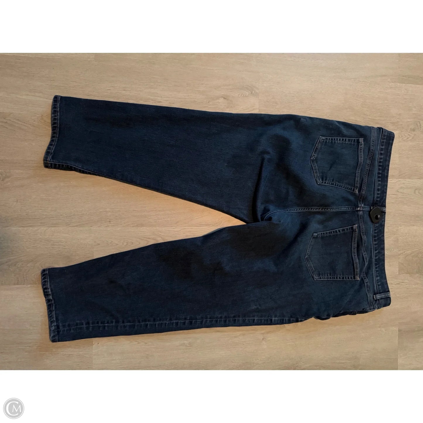 Jeans Skinny By Chaps In Blue Denim, Size: 22