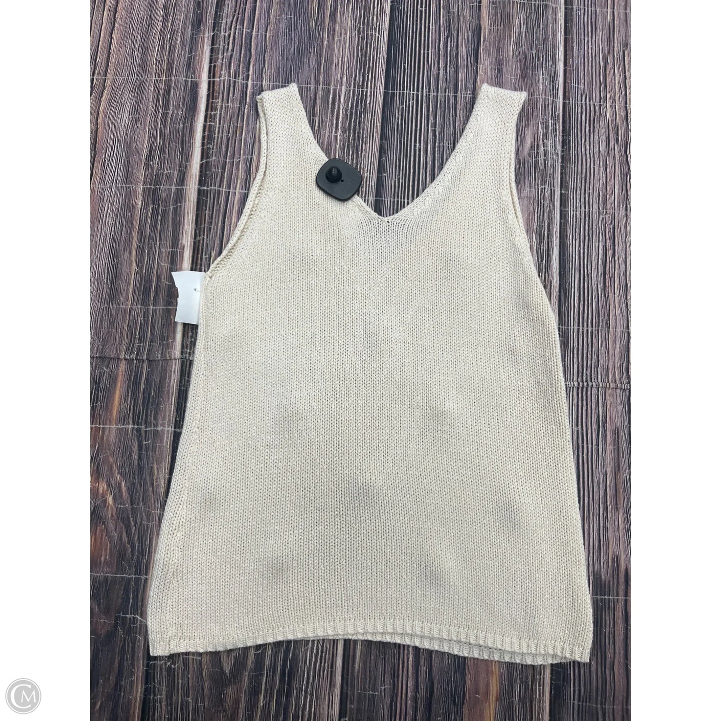 Tank Top By Blu Pepper In Cream, Size: S