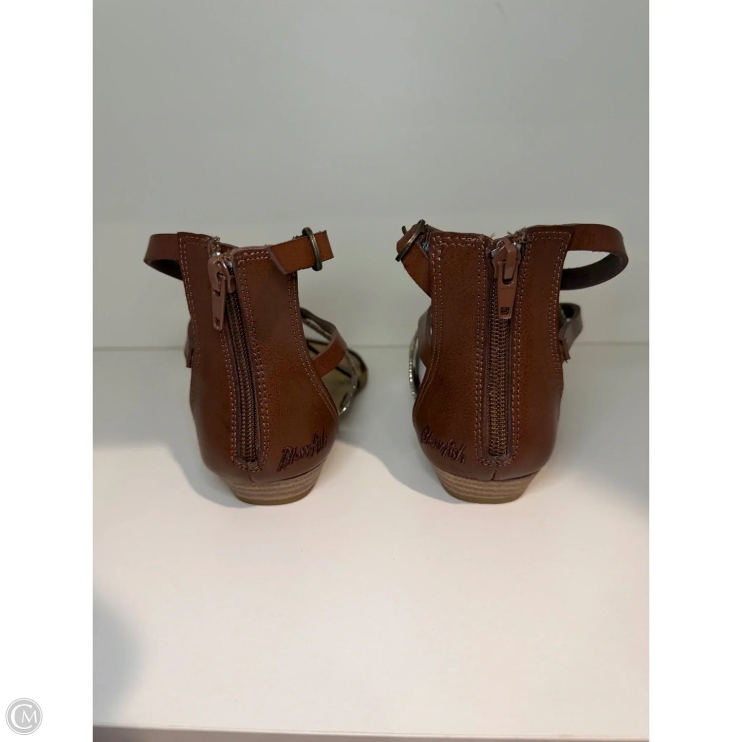 Sandals Flats By Blowfish In Brown, Size: 8.5