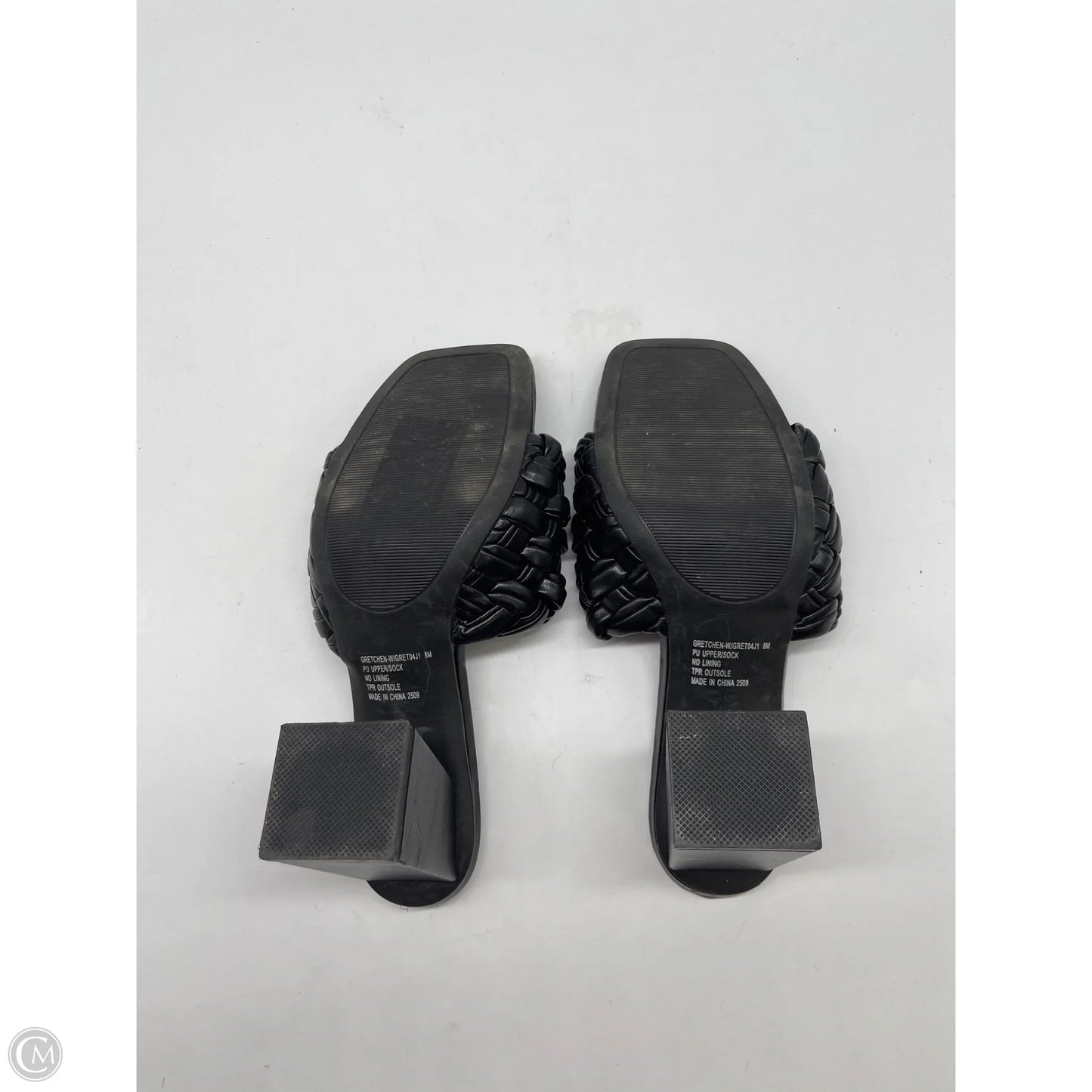 Sandals Heels Block By Madden Girl In Black, Size: 8