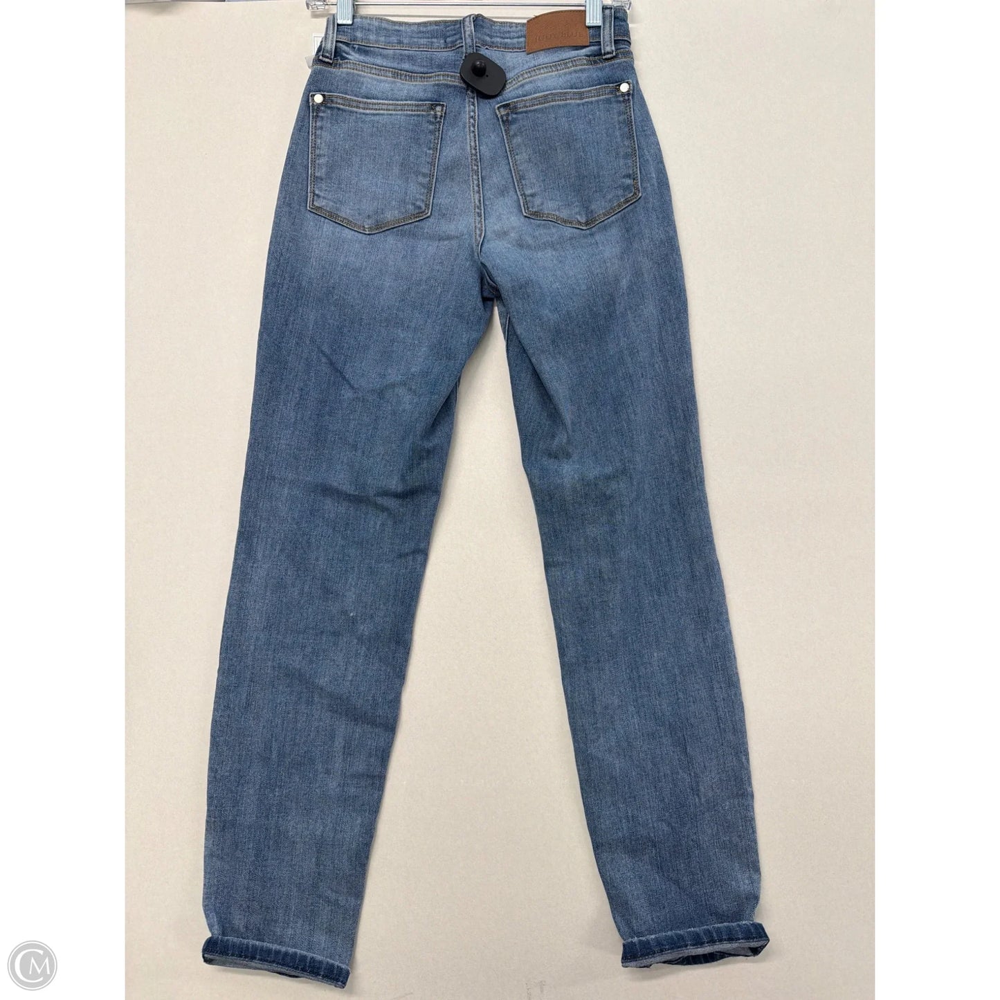 Jeans Skinny By Judy Blue In Blue Denim, Size: 0