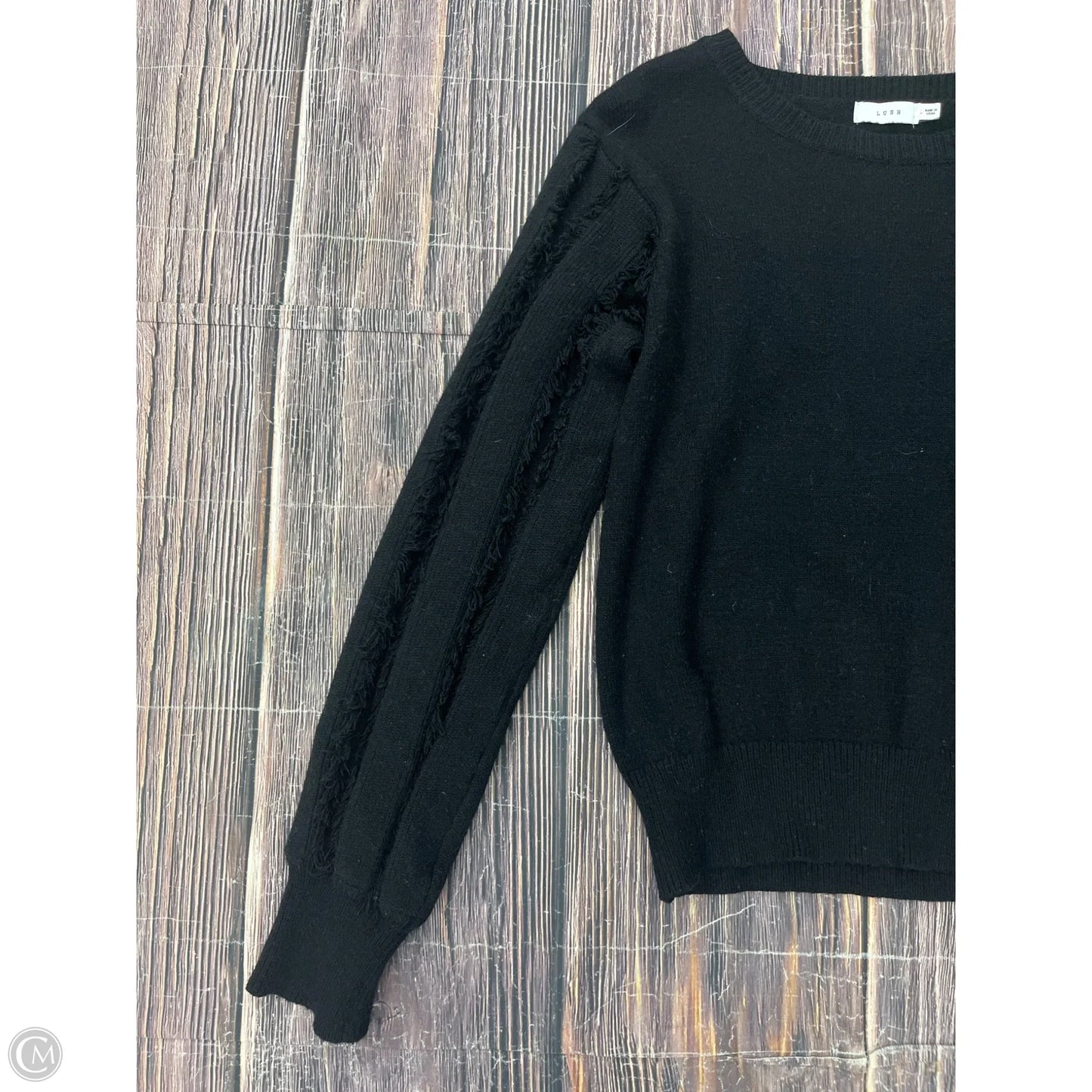 Sweater By Lush In Black, Size: L