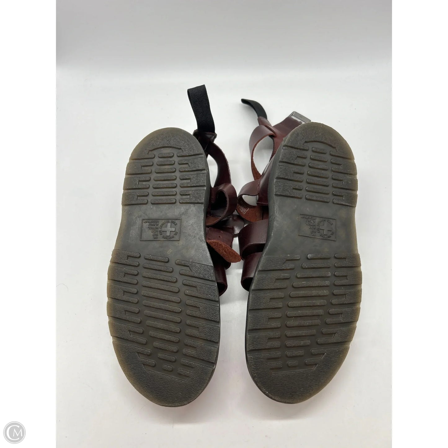 Sandals Flats By Dr Martens In Brown, Size: 9