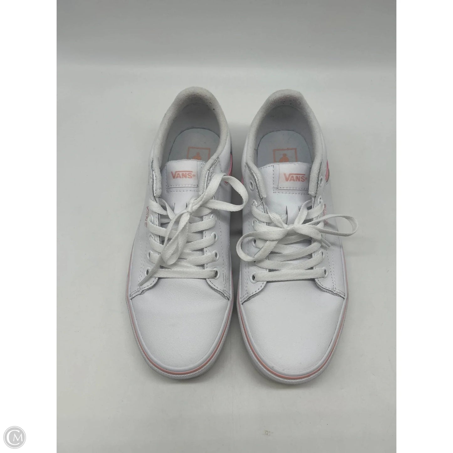 Shoes Sneakers By Vans In White, Size: 9.5