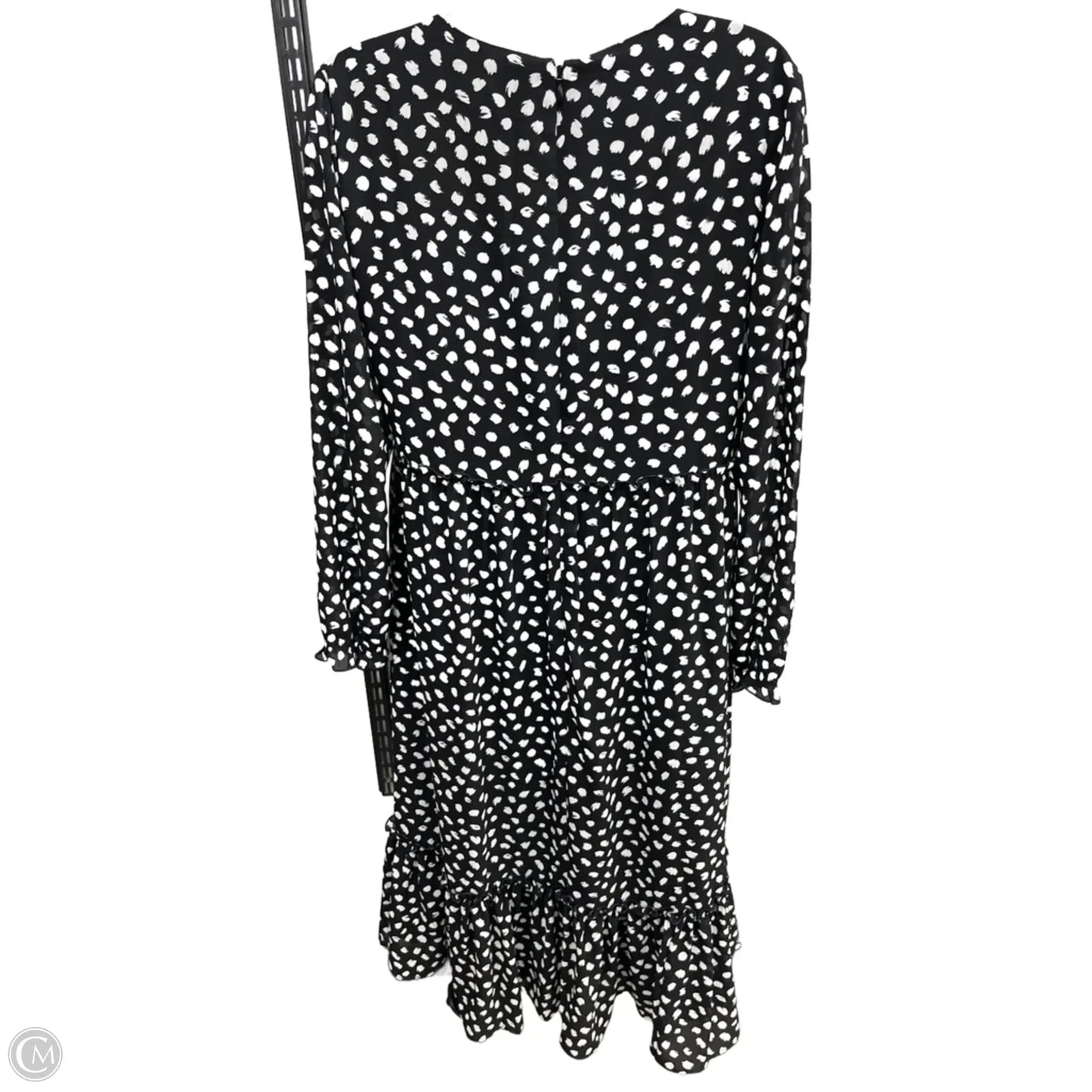 Dress Casual Midi By J. Crew In Black, Size: Mp