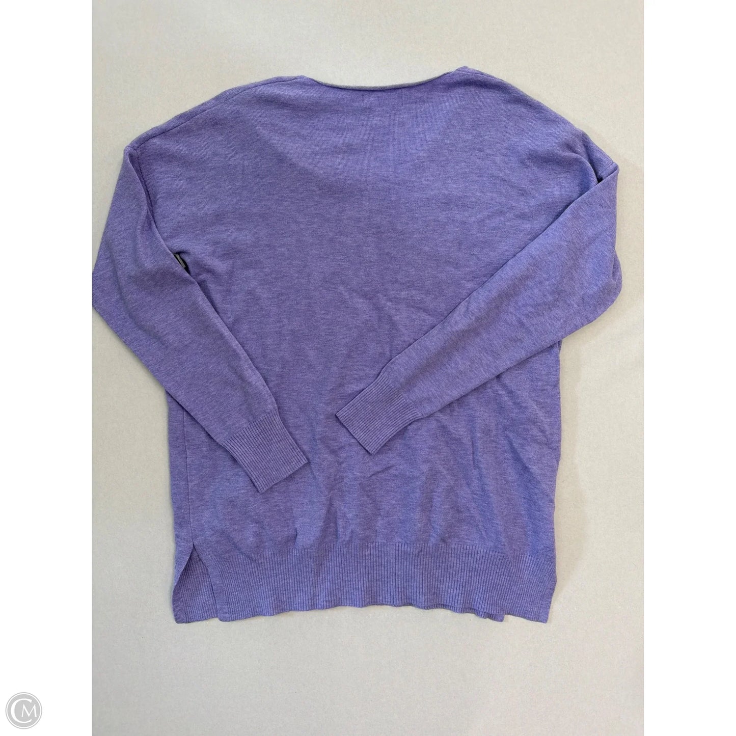 Top Long Sleeve By Zenana In Purple, Size: S