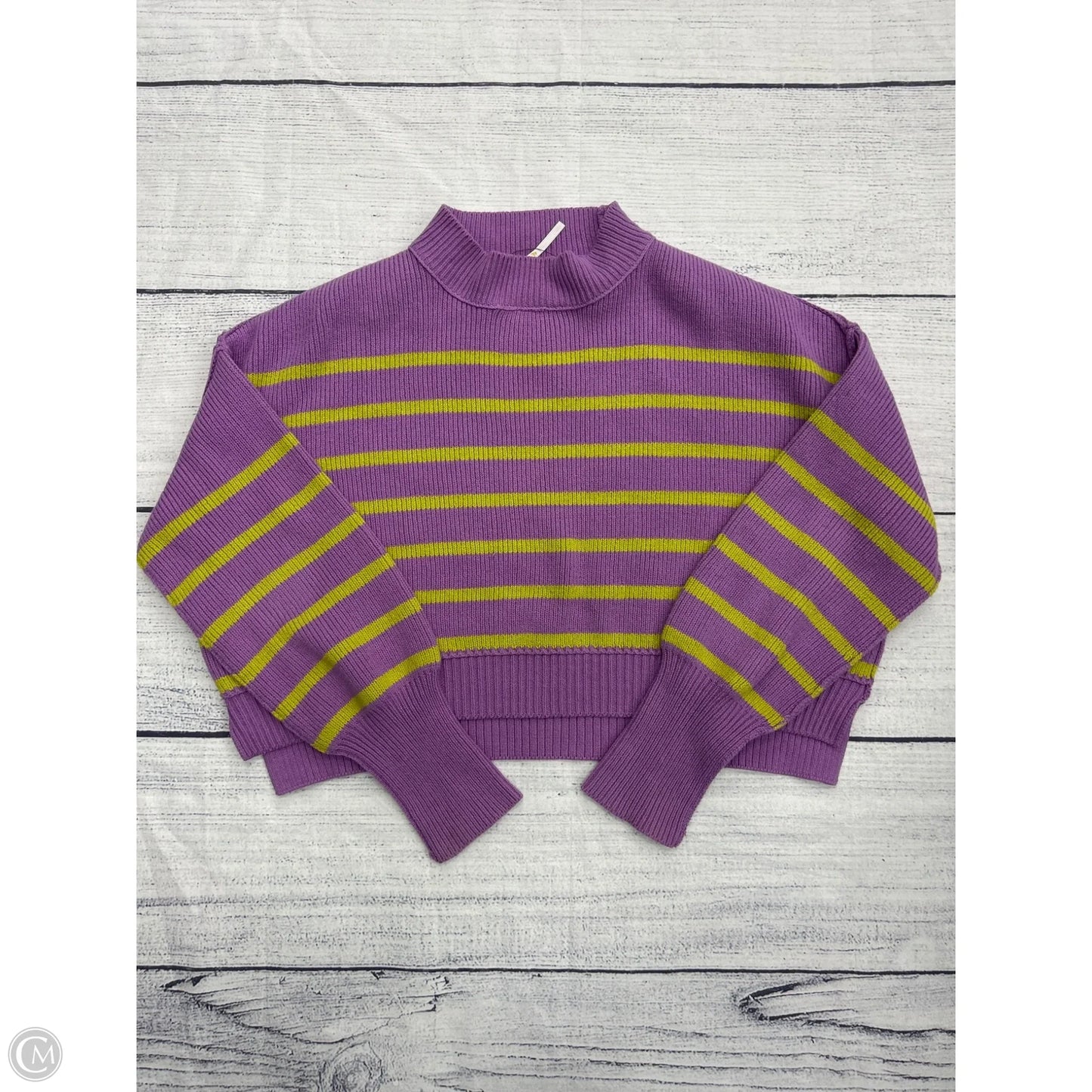 Sweater By Free People In Purple, Size: Xs