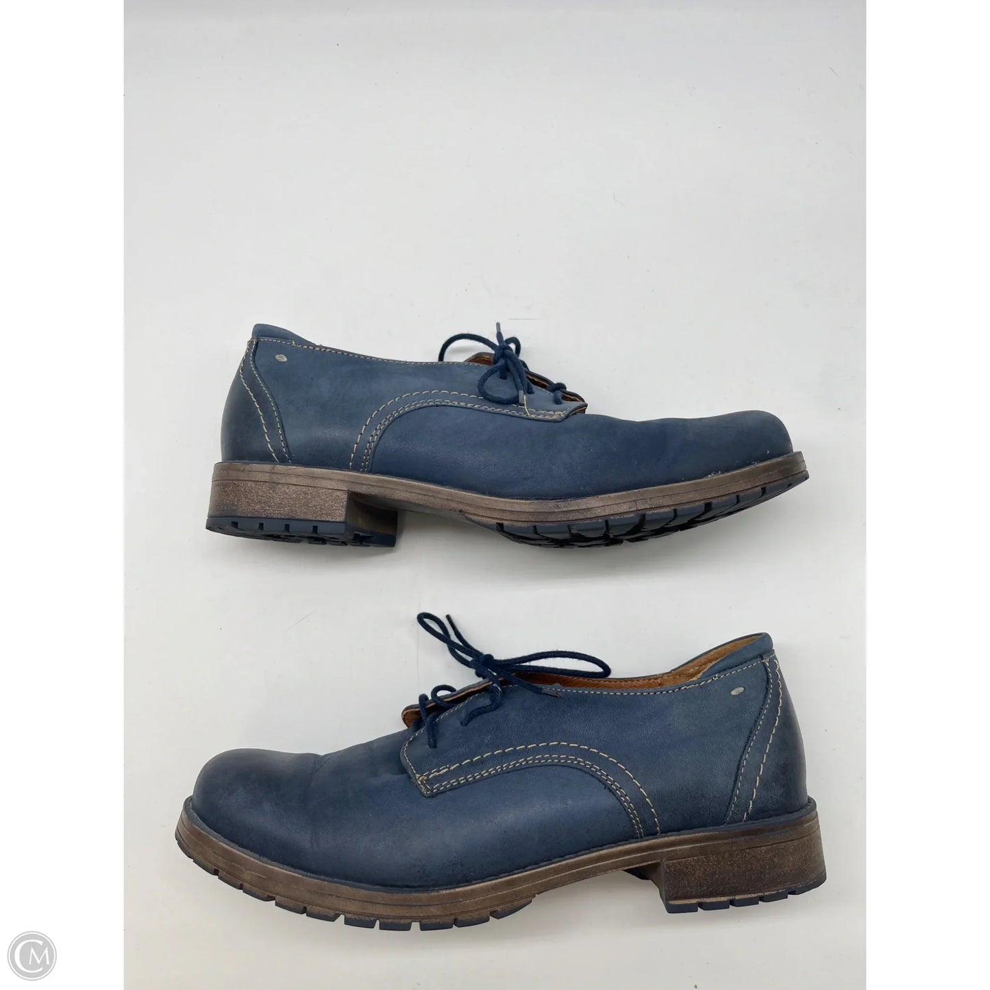 Shoes Flats By Clothes Mentor In Blue, Size: 8.5