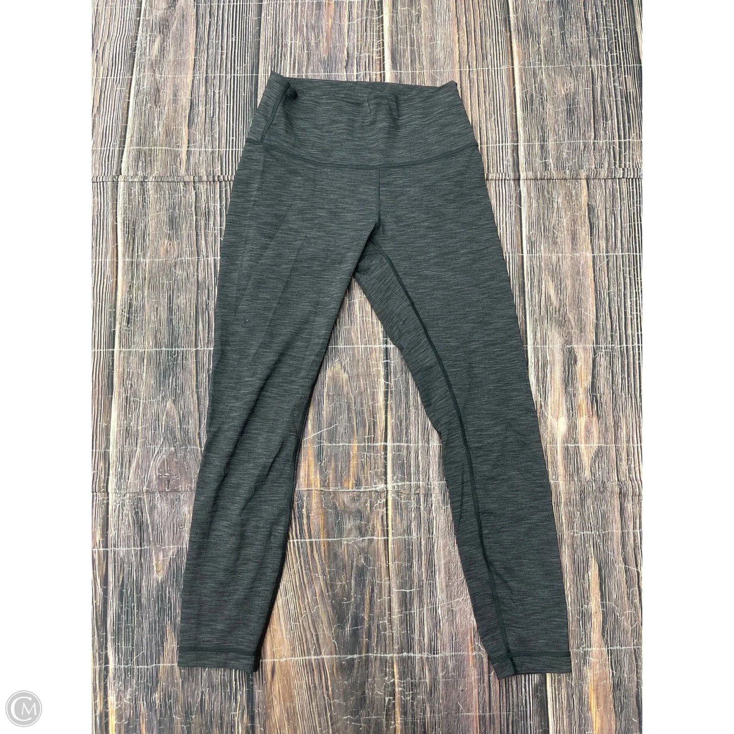 Athletic Leggings By Lululemon In Grey, Size: 6