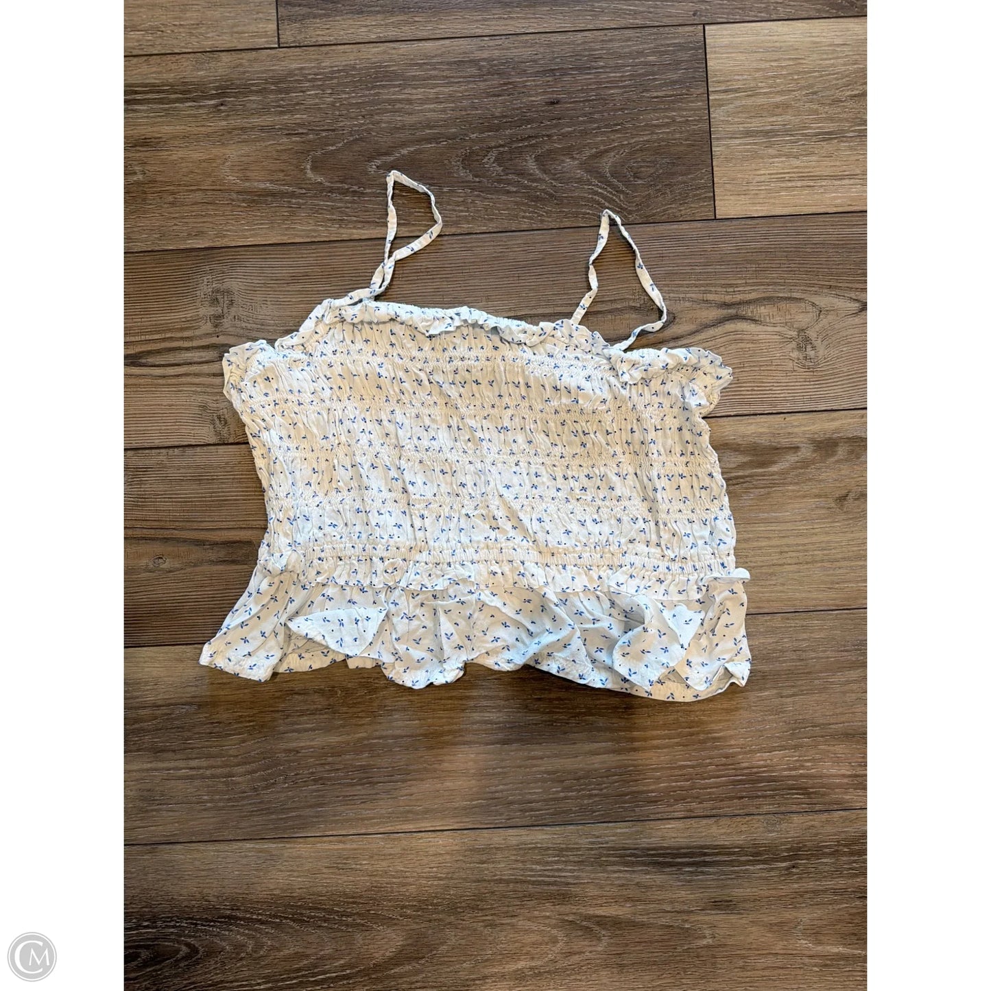 Tank Top By Free Assembly In Blue, Size: Xl