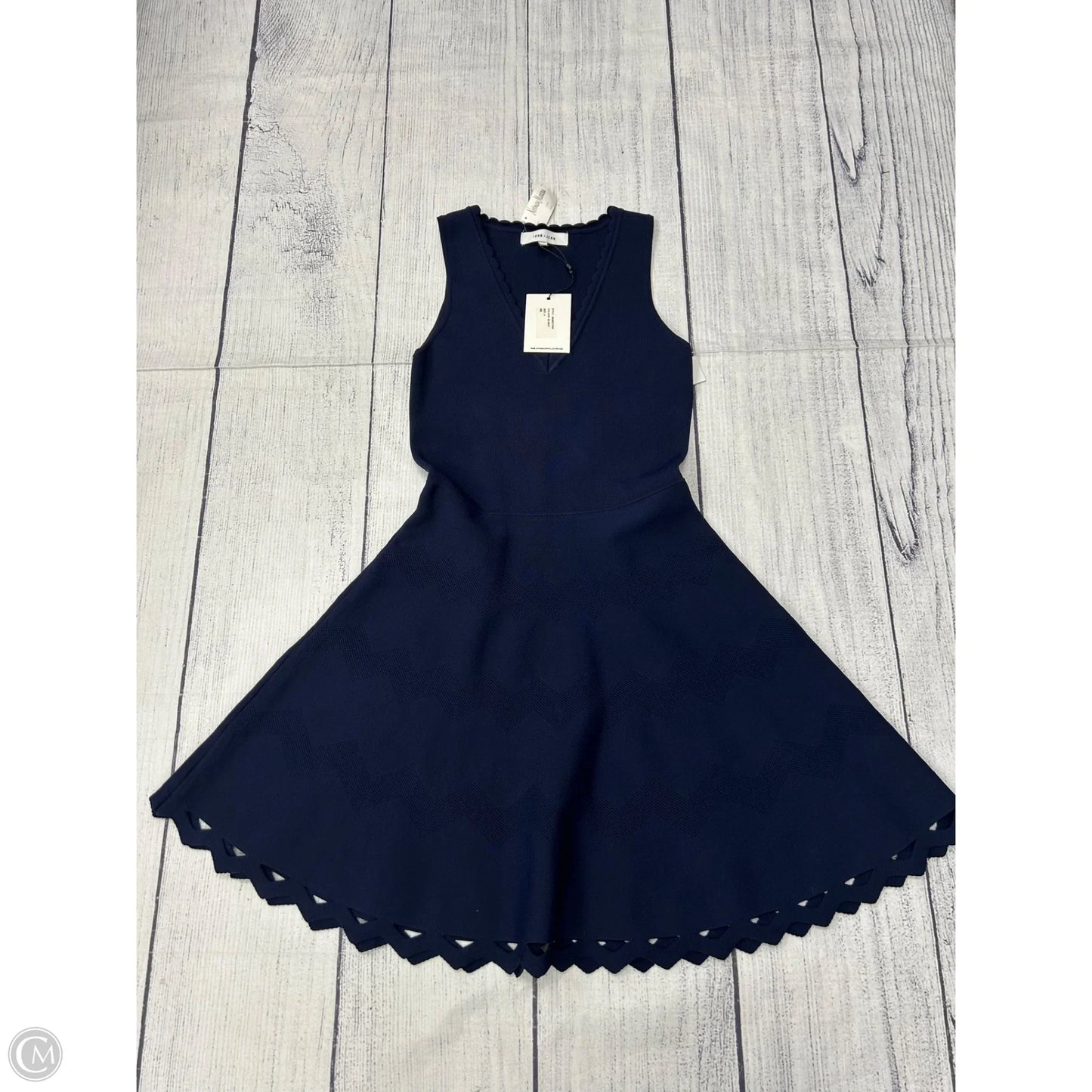 Dress Casual Midi By John + Jenn In Blue, Size: S