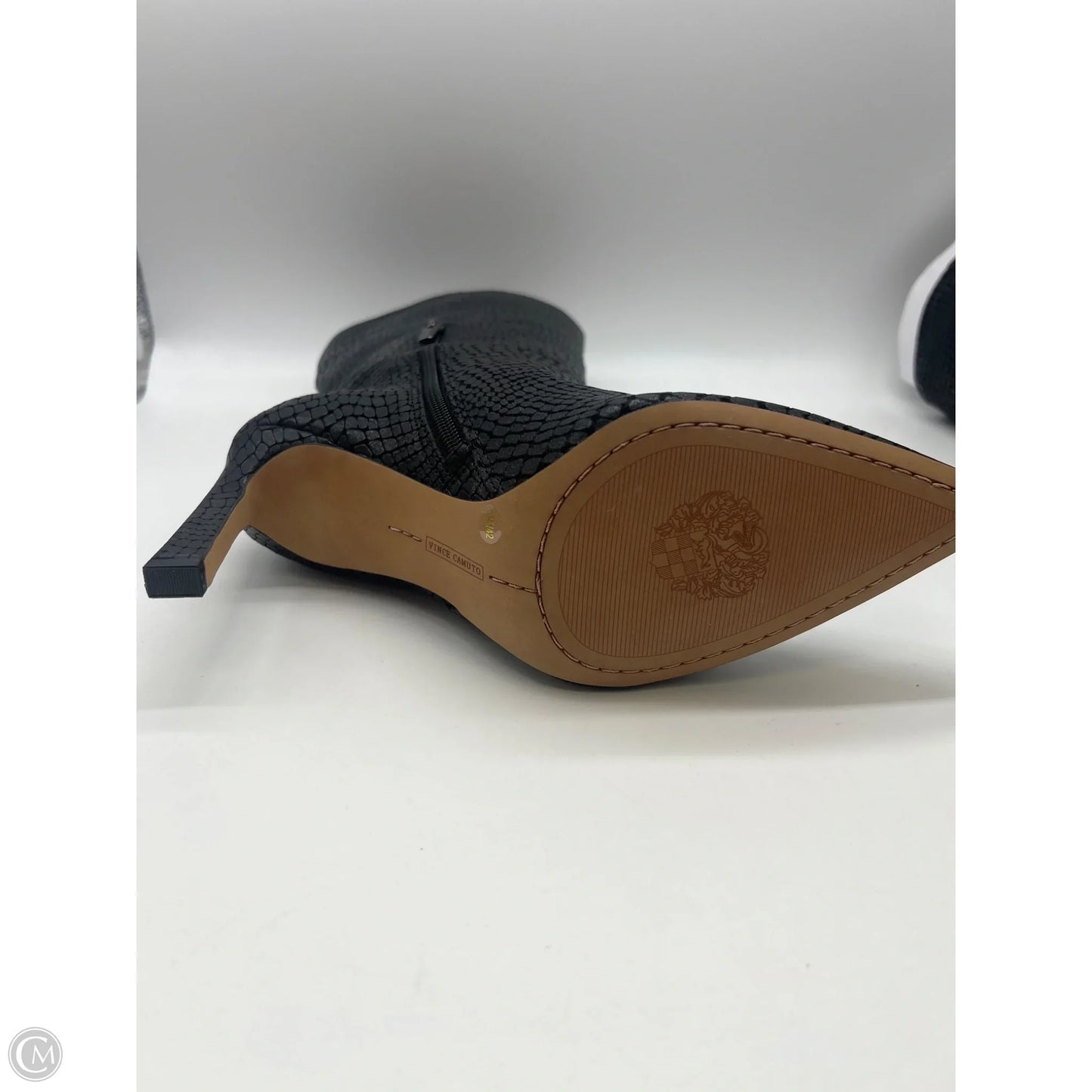 Boots Mid-calf Heels By Vince Camuto In Black, Size: 10