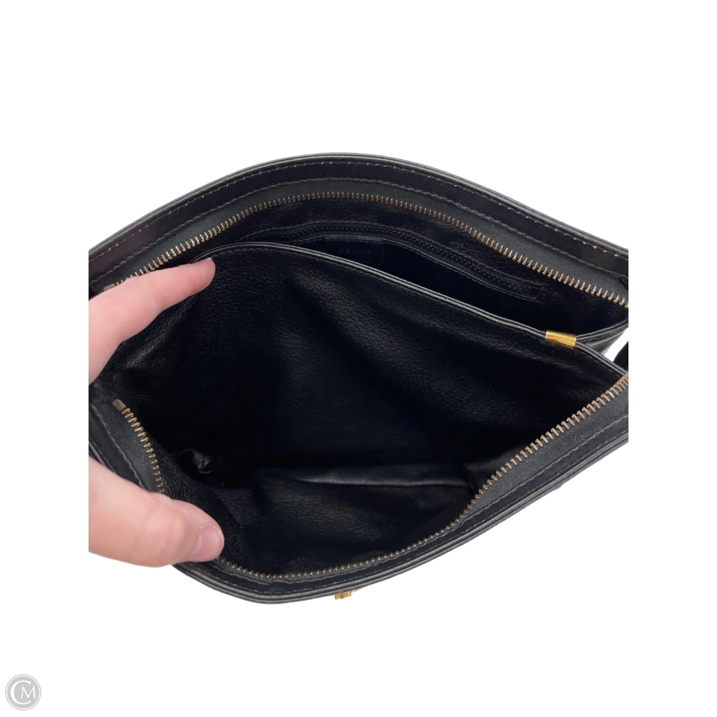 Clutch Luxury Designer By Celine, Size: Large