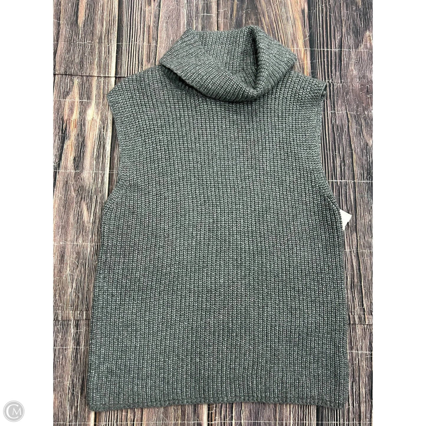 Sweater Short Sleeve By Rachel Zoe In Grey, Size: S