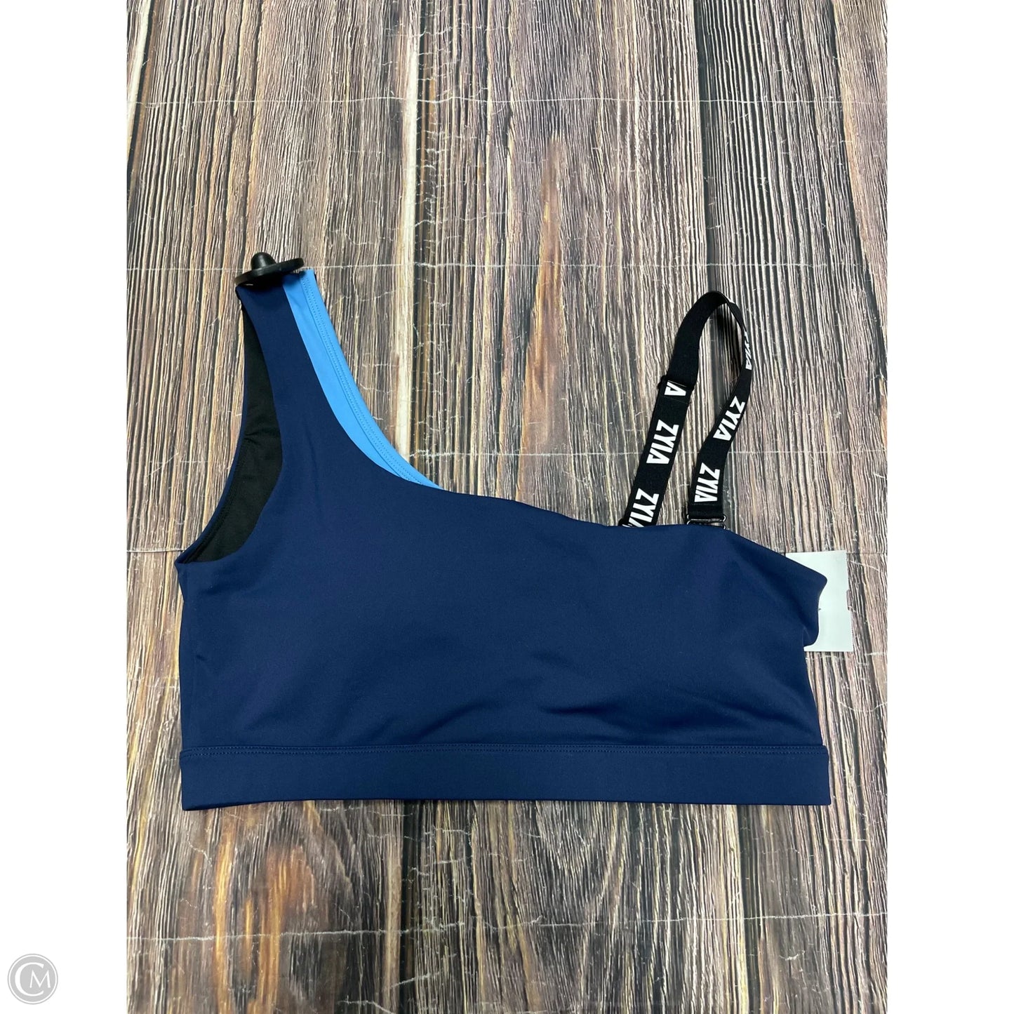 Athletic Bra By Zyia In Blue, Size: L