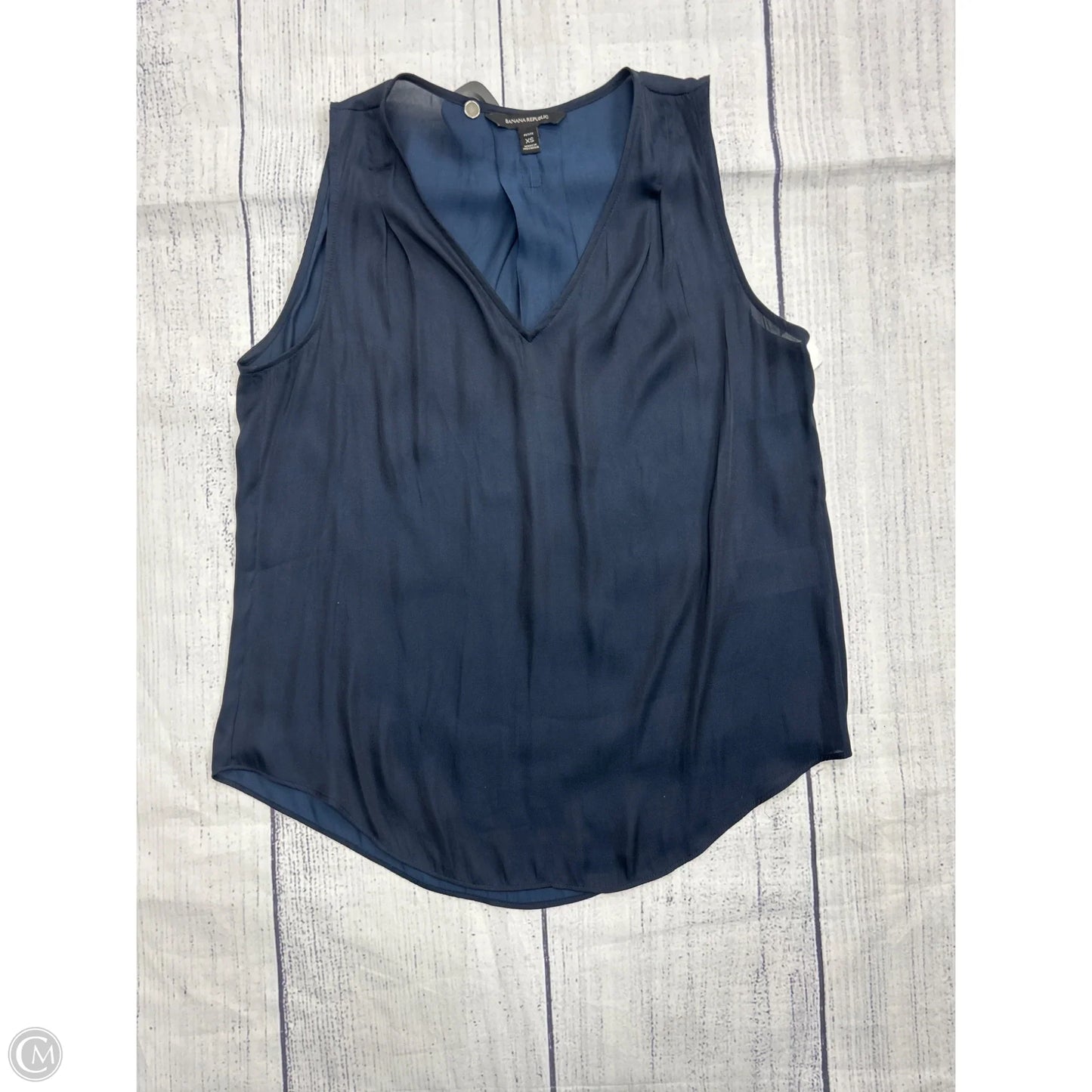Tank Top By Banana Republic In Navy, Size: Xs