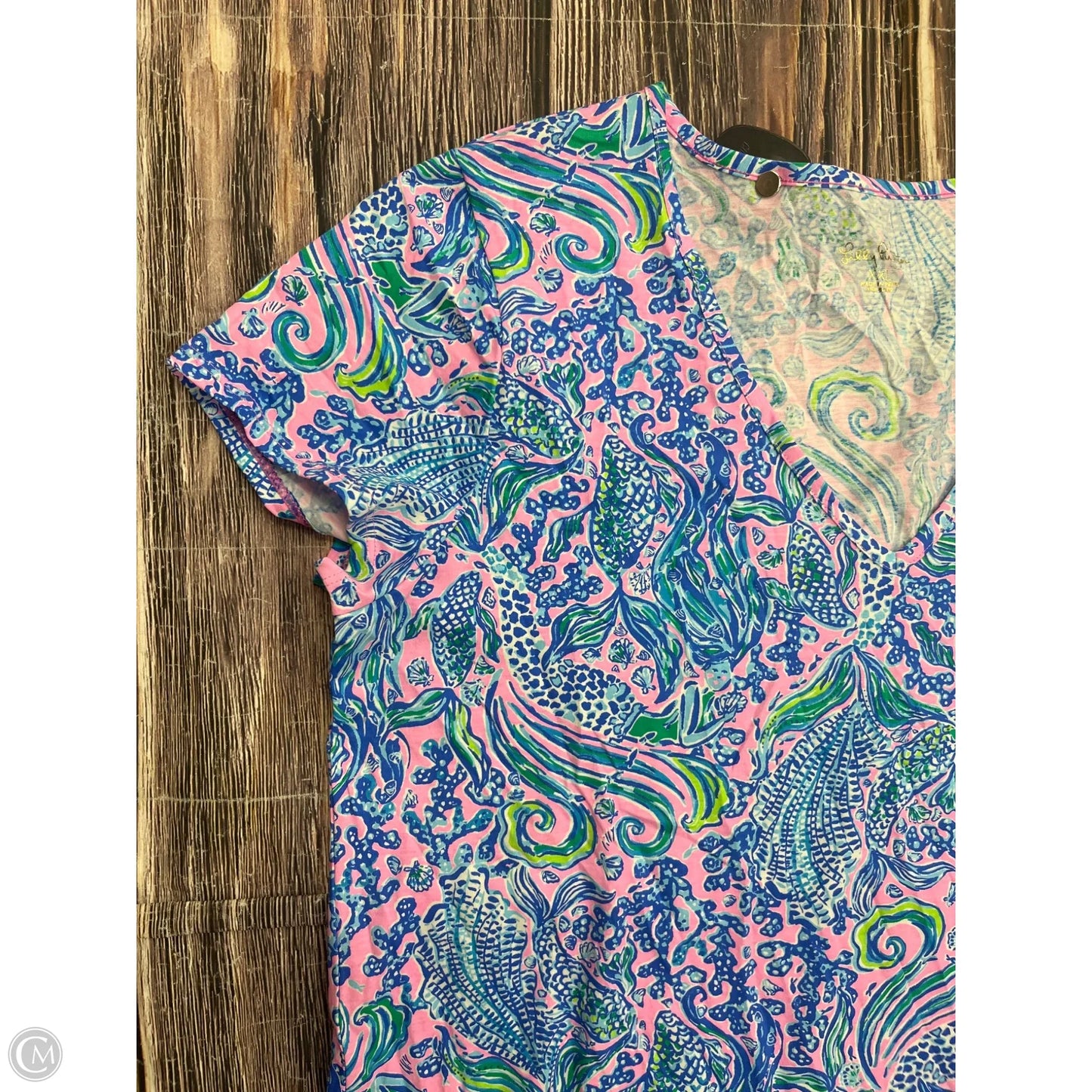 Dress Designer By Lilly Pulitzer In Blue, Size: 1x