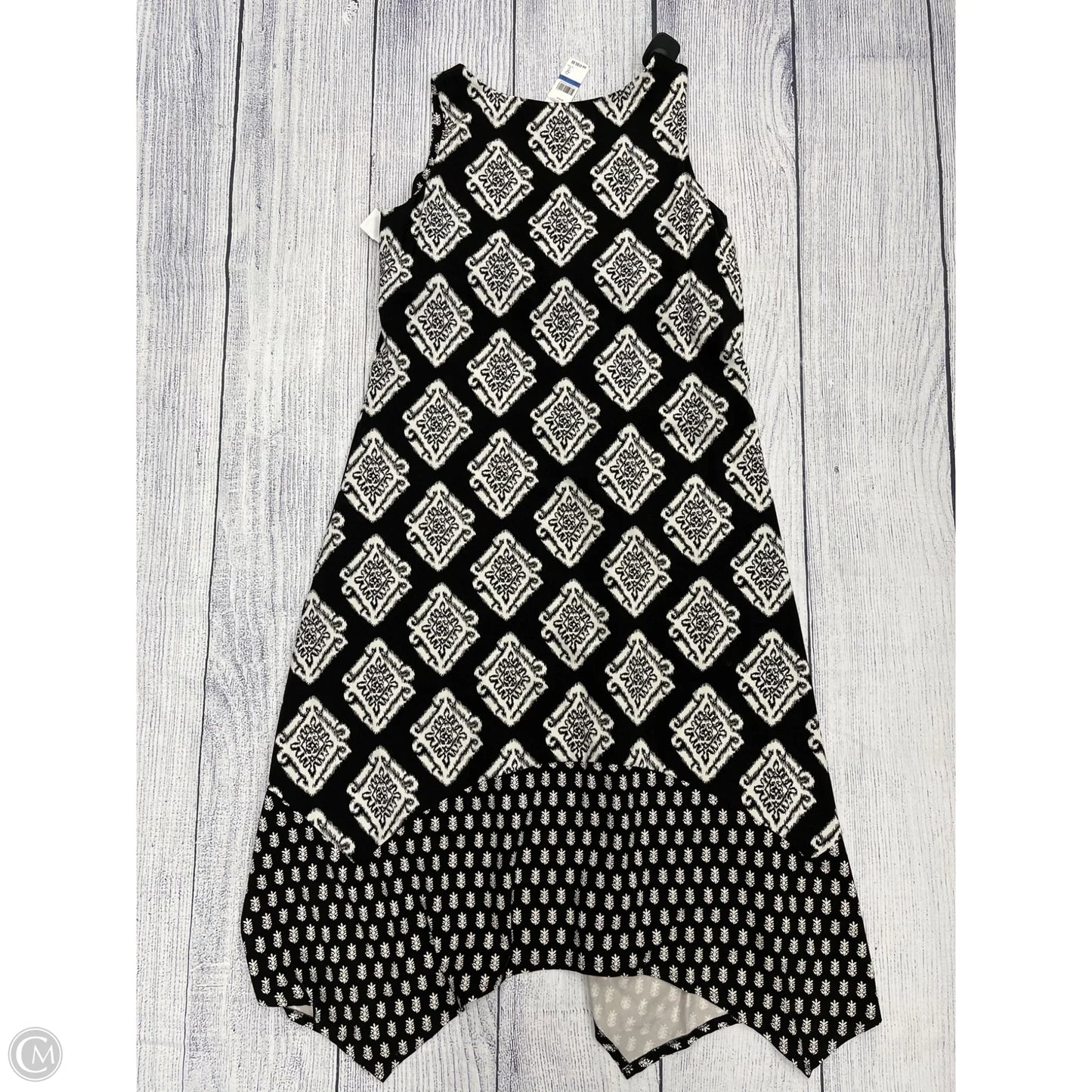 Dress Casual Maxi By Tommy Bahama In Black, Size: Xl