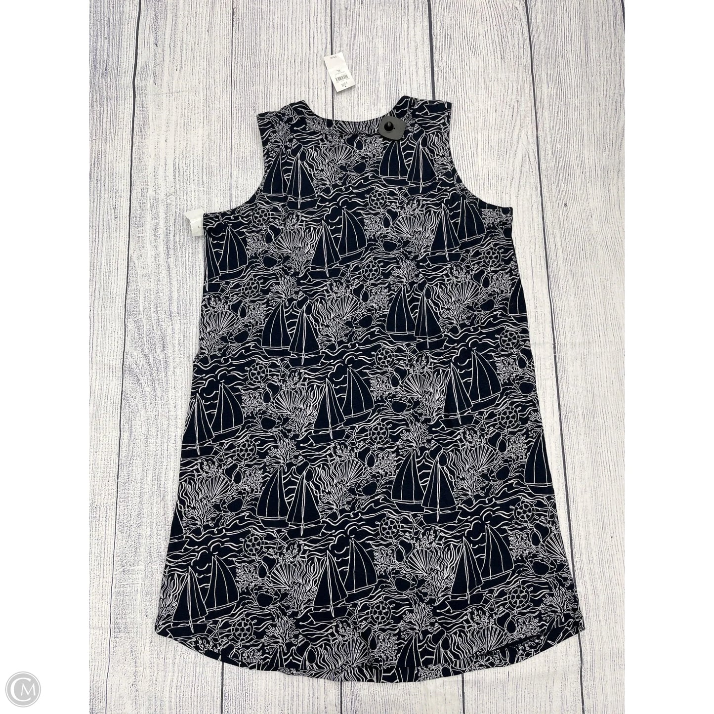 Dress Casual Midi By J. Jill In Navy, Size: Xl