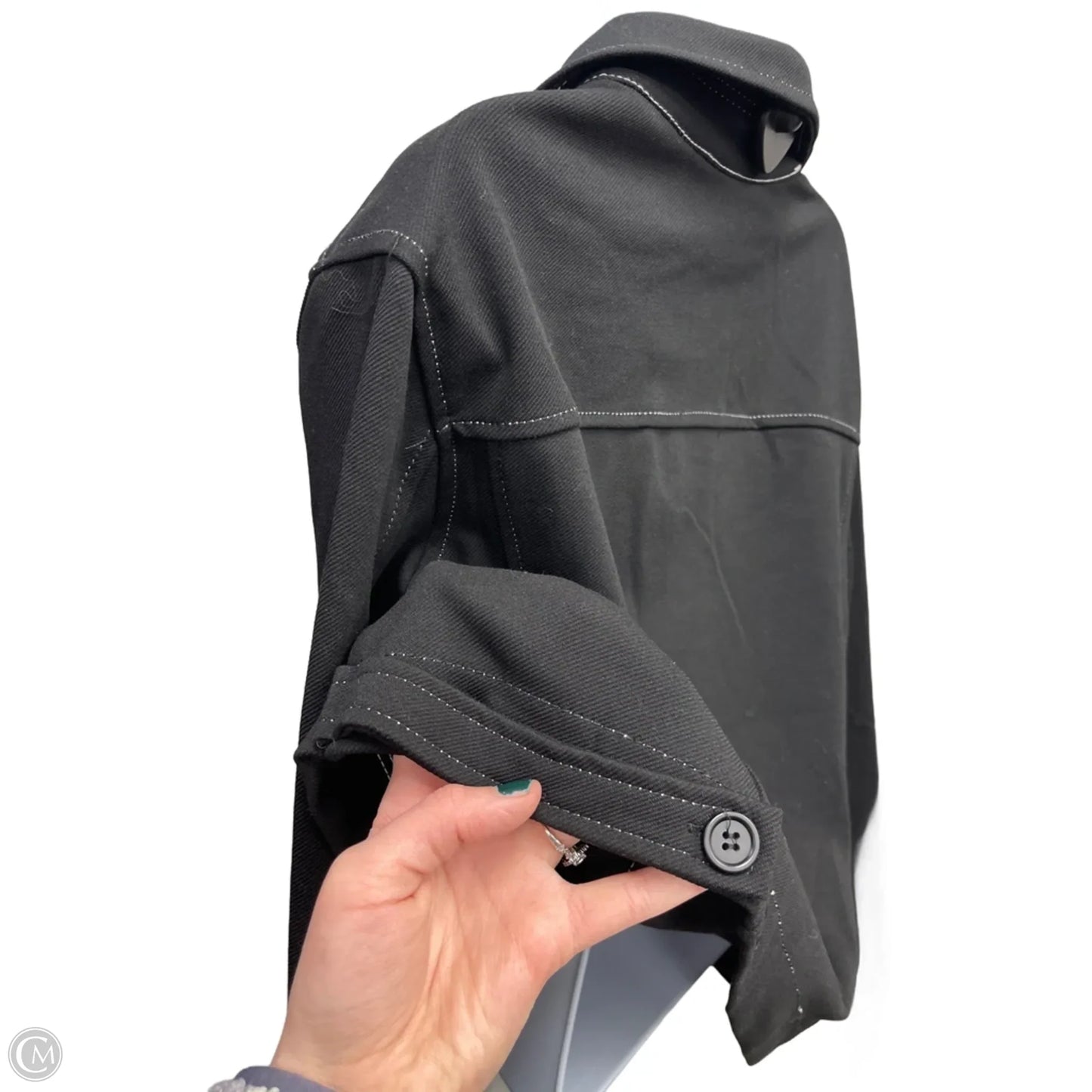 Jacket Other By Max Studio In Black, Size: L