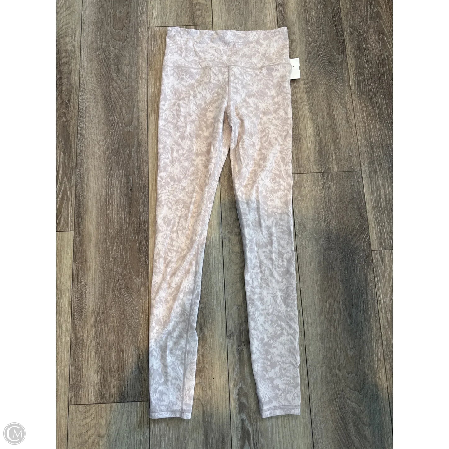 Athletic Leggings By Athleta In Pink, Size: M