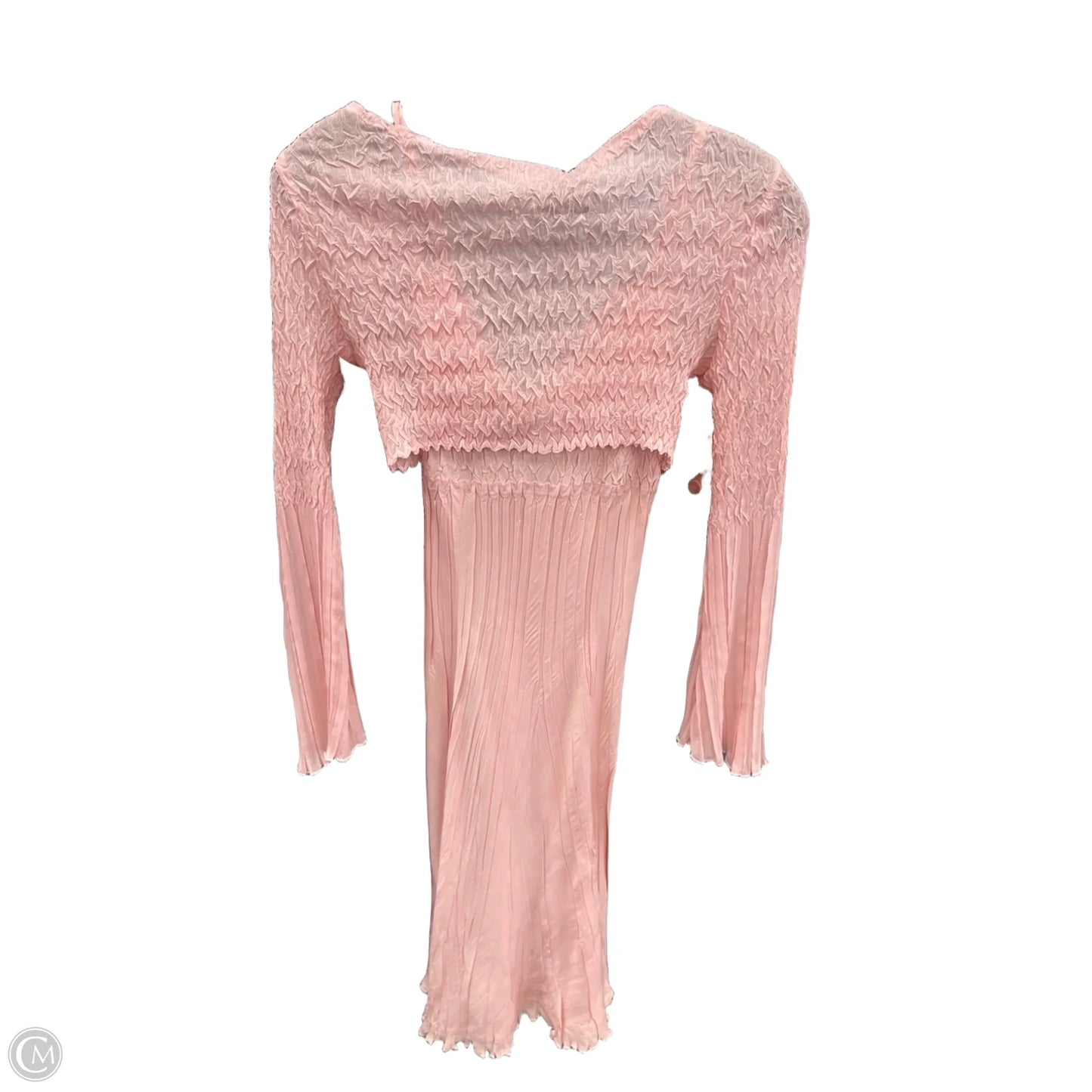 Dress Set 2pc By Komarov In Pink, Size: S