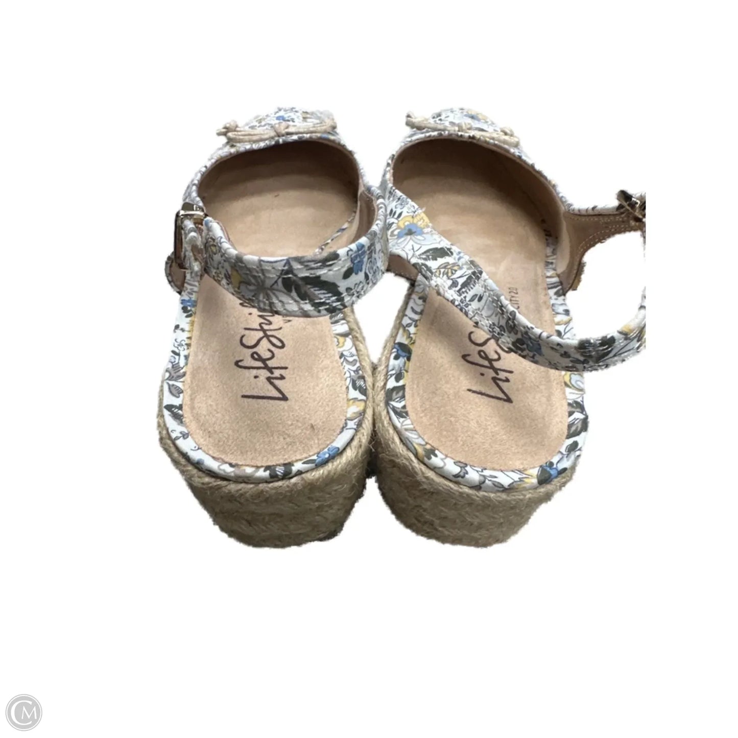 Shoes Heels Platform By Life Stride In Floral Print, Size: 10