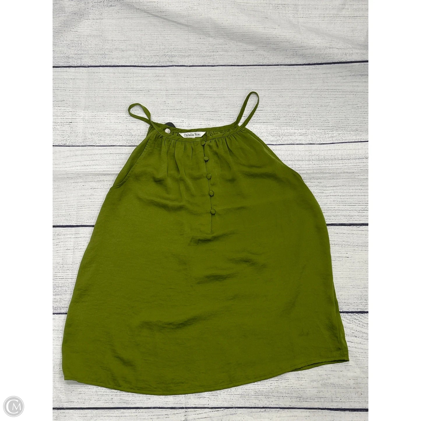 Tank Top By Ophelia Roe In Green, Size: M