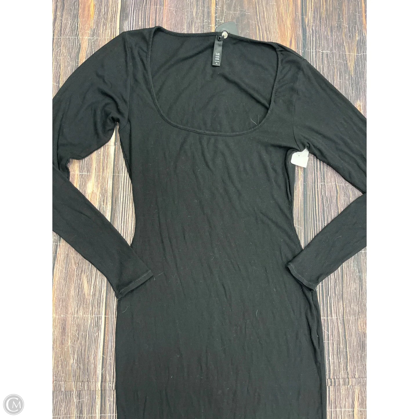 Dress Casual Maxi By Skims In Black, Size: Xl