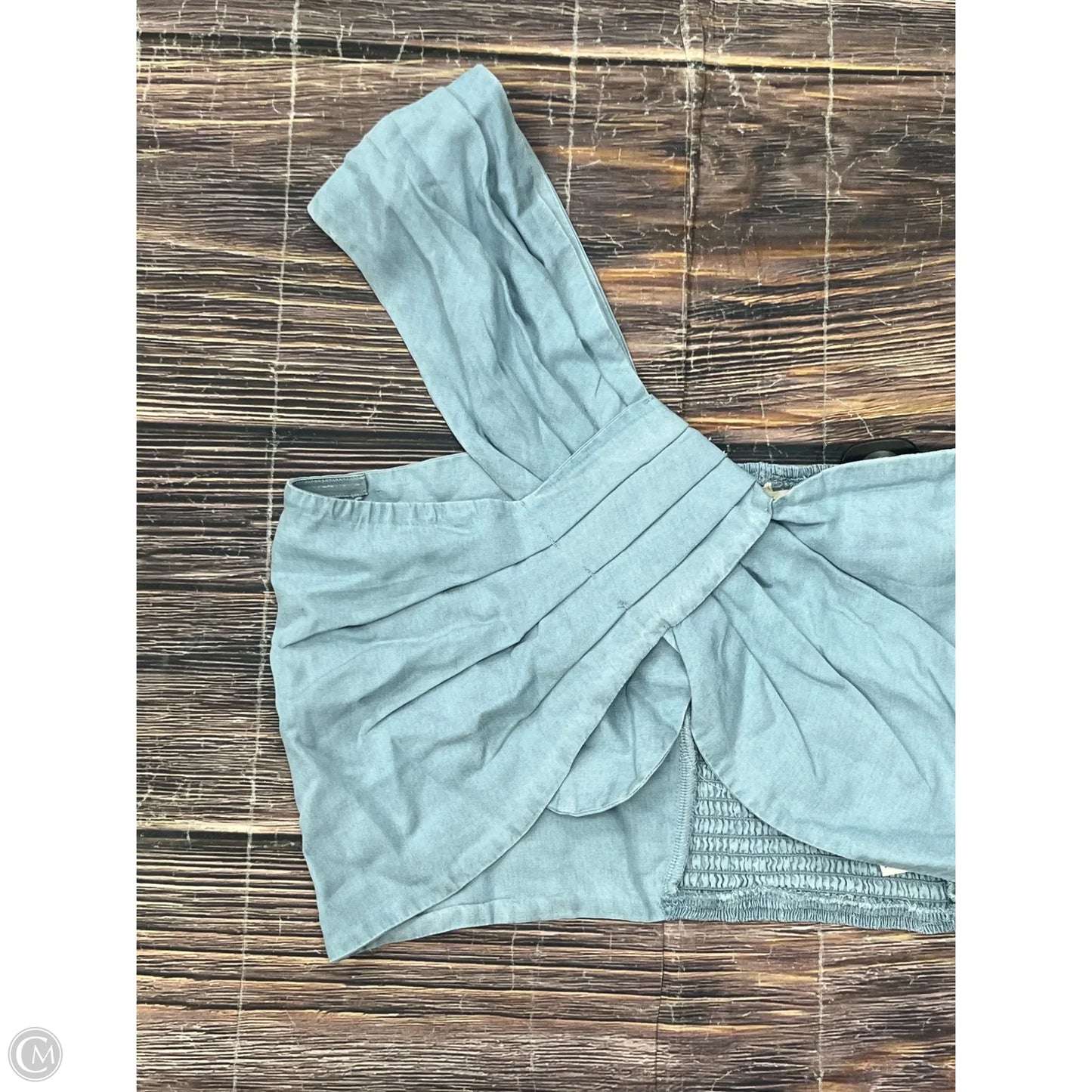 Top Sleeveless By Promesa In Blue, Size: L