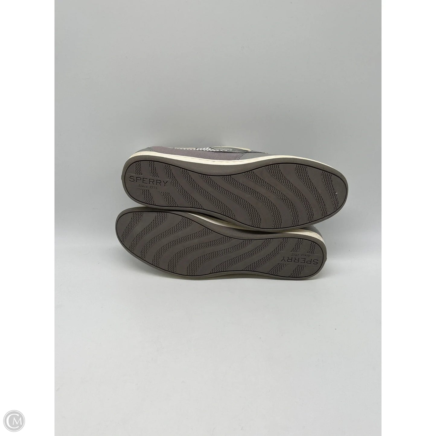Shoes Flats By Sperry In Grey, Size: 10