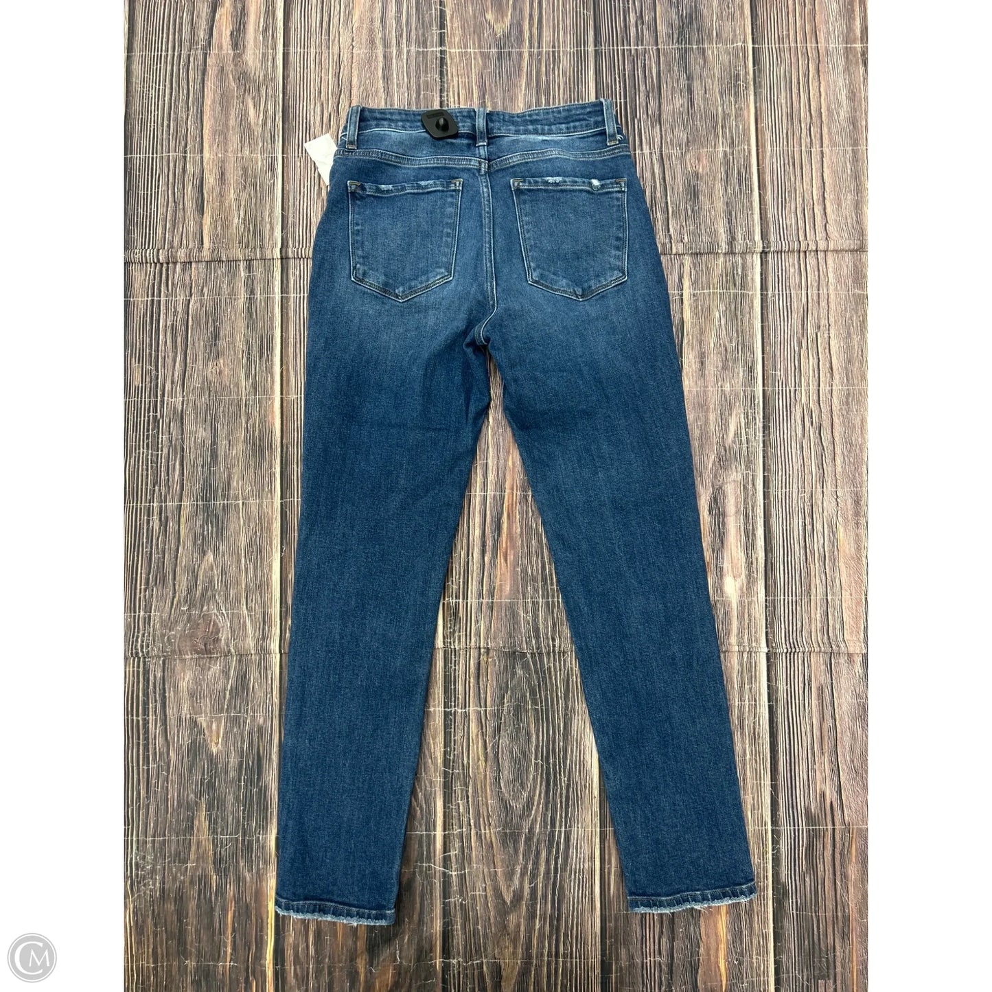 Jeans Skinny By Flying Monkey In Blue Denim, Size: 4