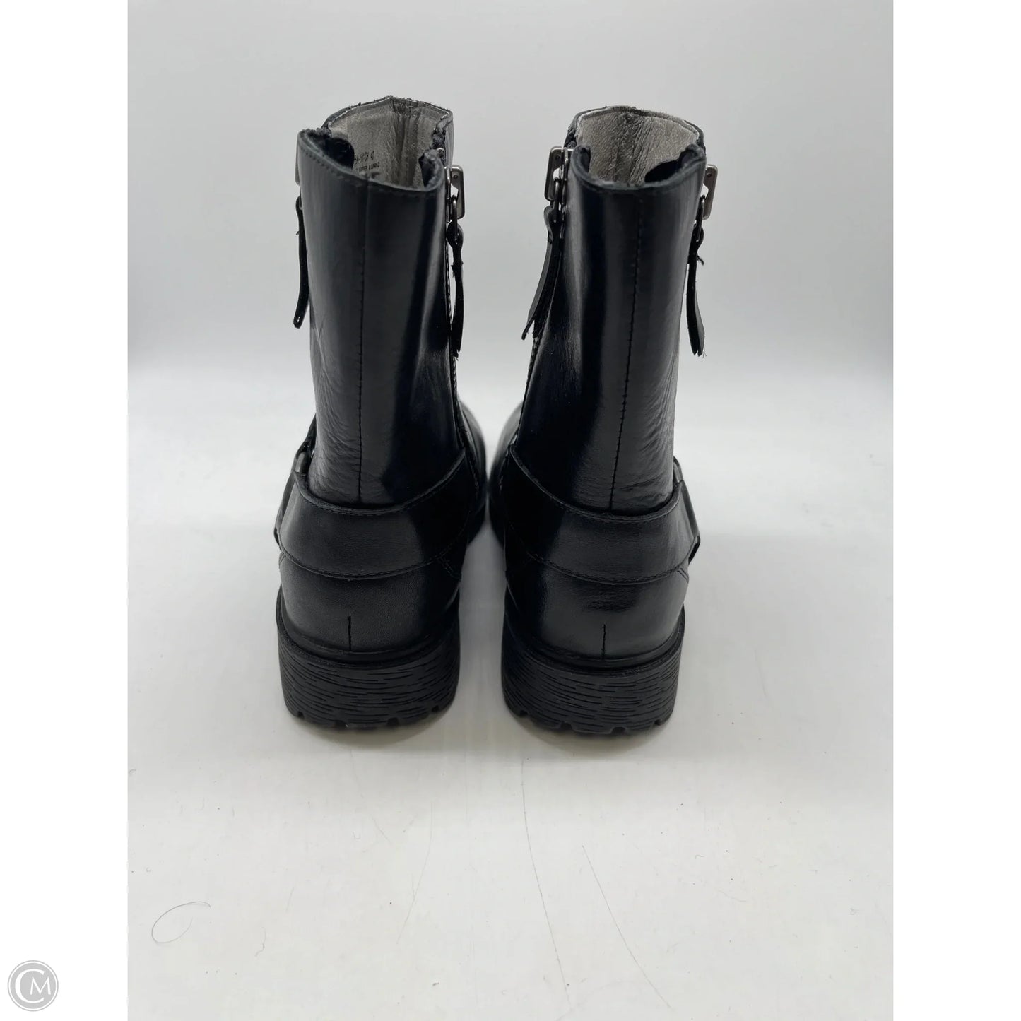 Boots Ankle Heels By Alegria In Black, Size: 10