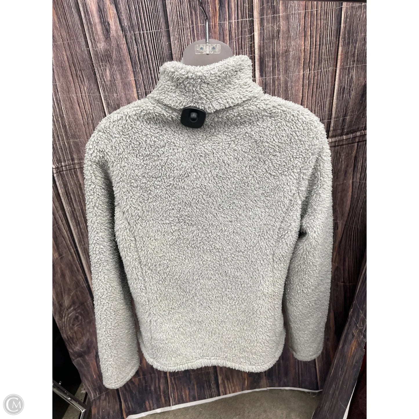 Jacket Fleece By Patagonia In Grey, Size: L