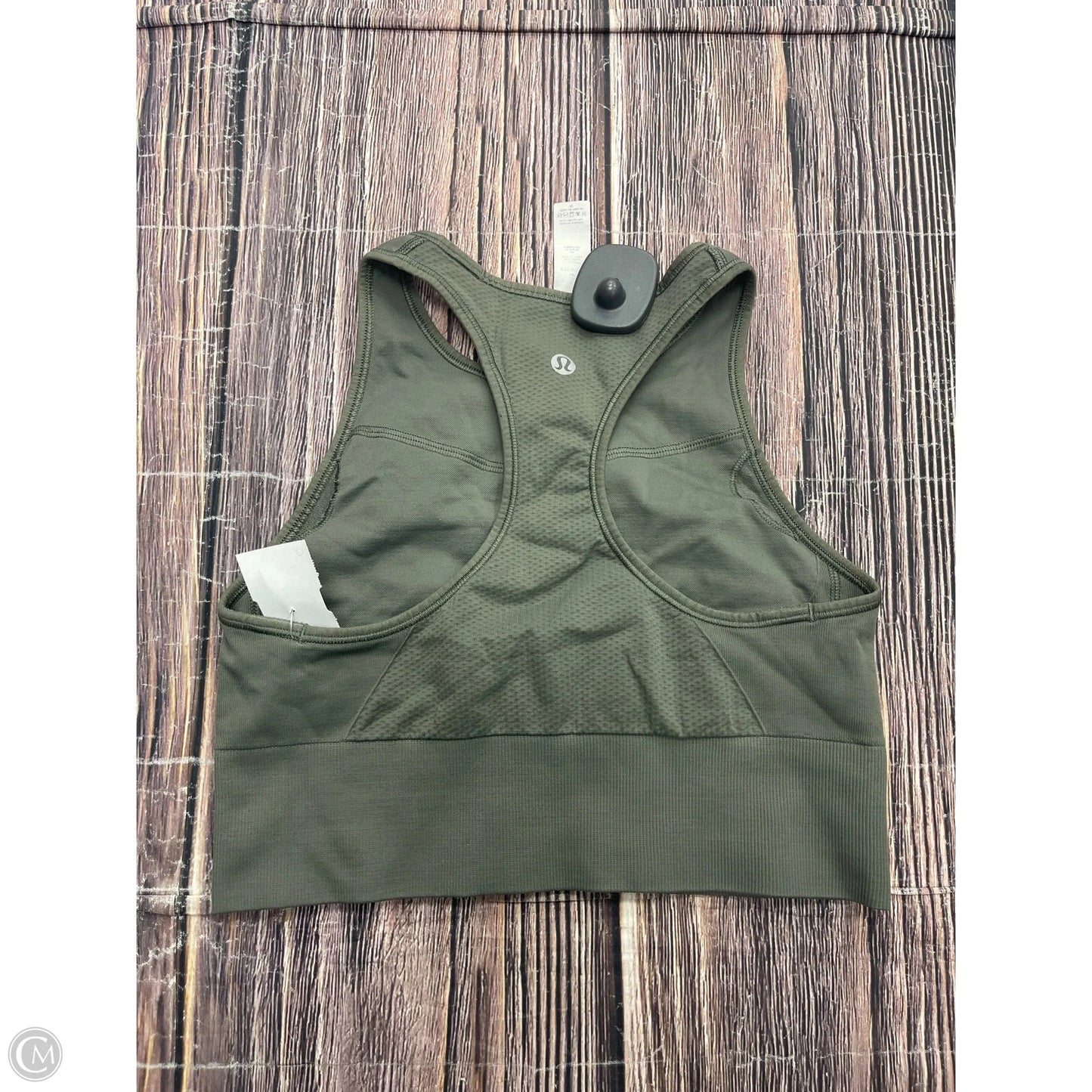 Athletic Bra By Lululemon In Green, Size: S