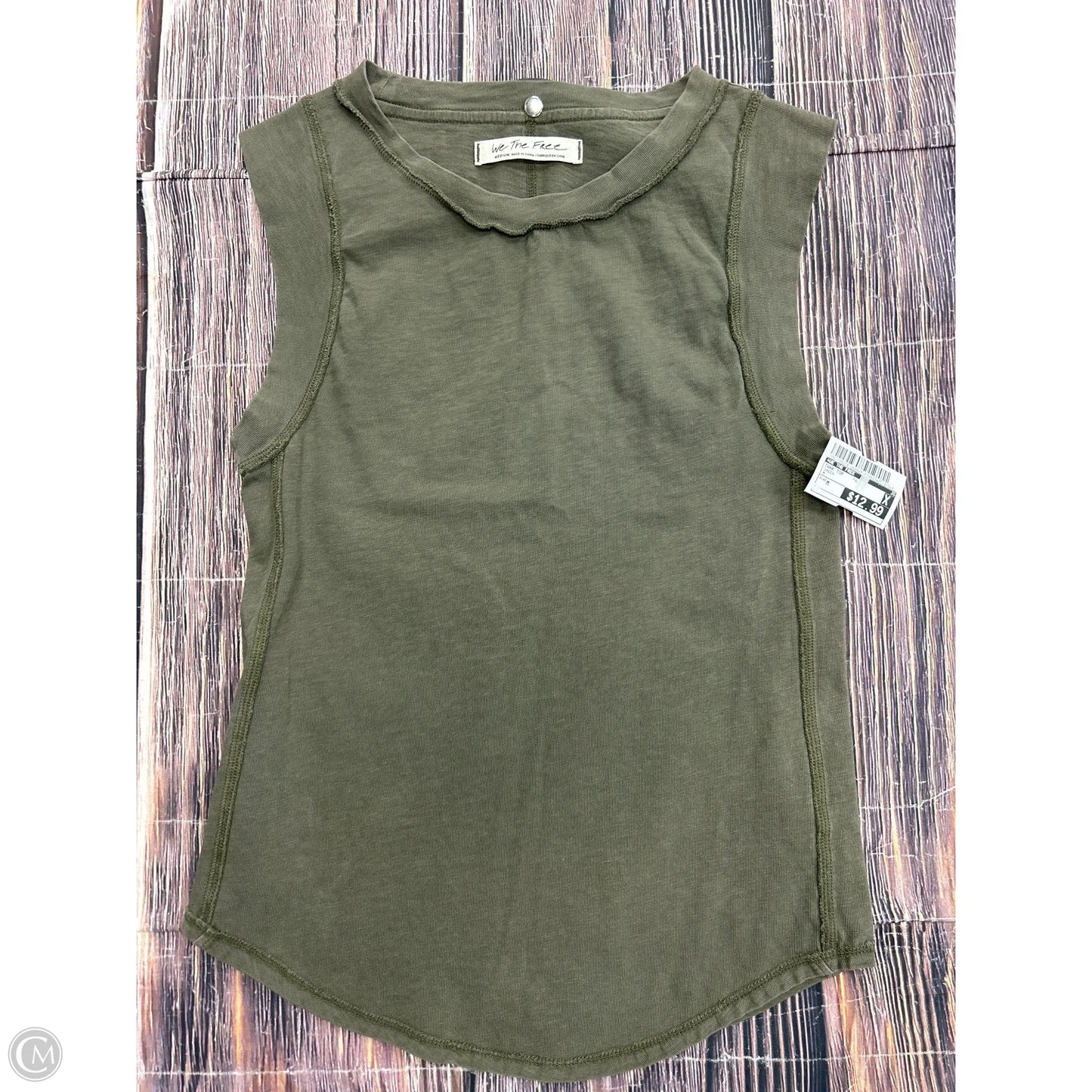 Tank Top By We The Free In Green, Size: M